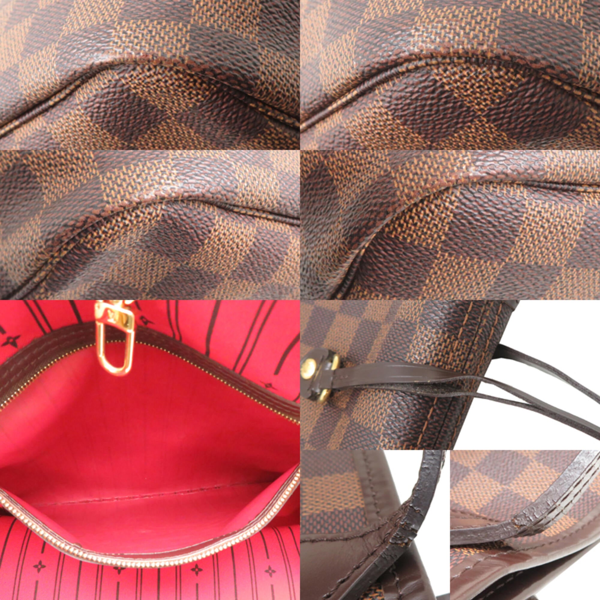Louis Vuitton Brown Damier Canvas Tote Bag (Pre-Owned)