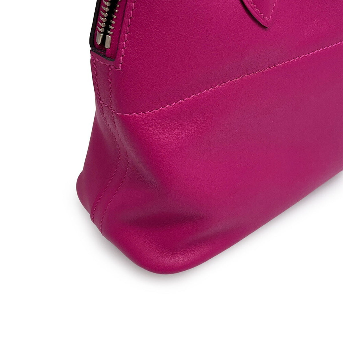 Hermes Bolide Rose Purple Swift Leather Handbag Shoulder Bag (Pre-Owned)