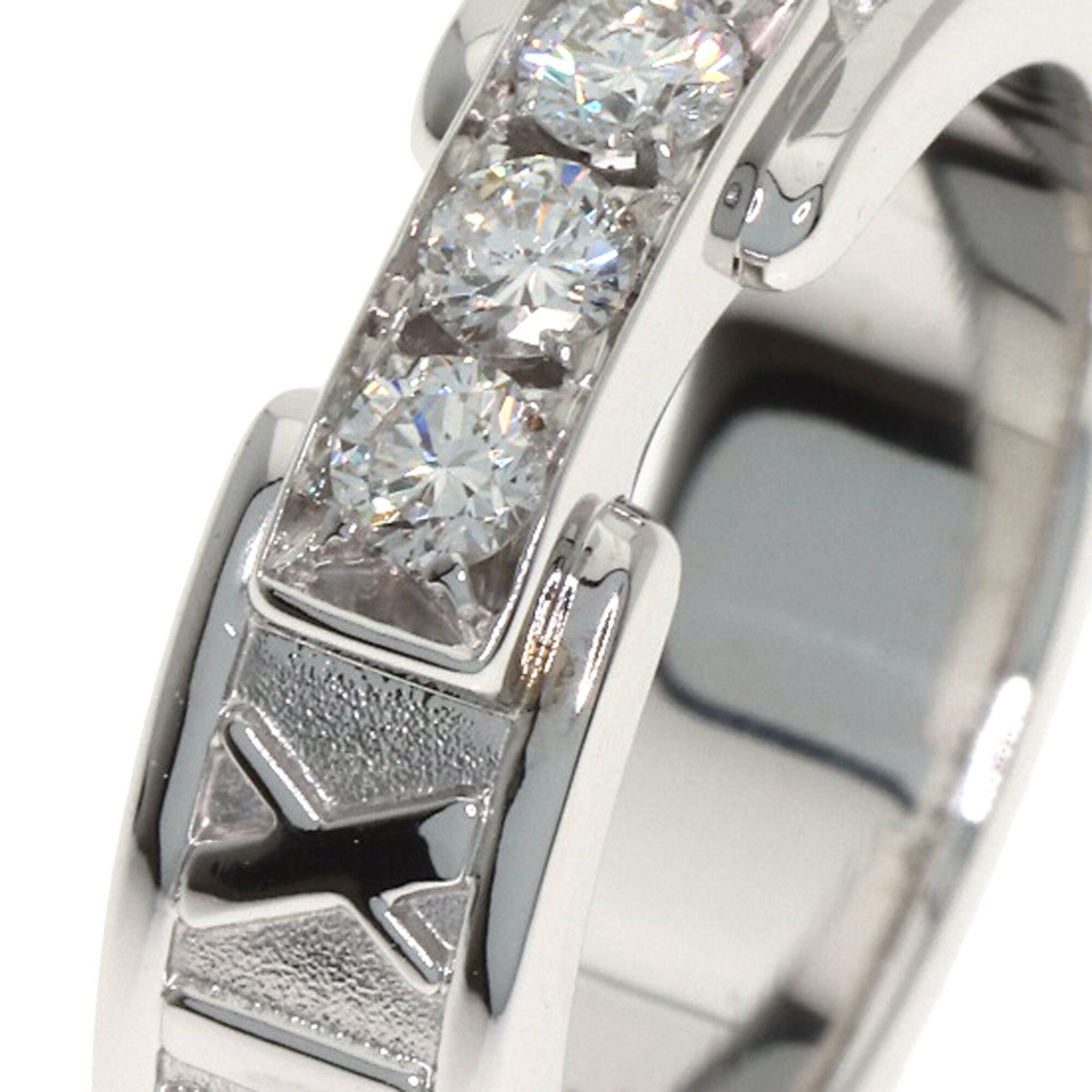 Tiffany Atlas White Gold (18K) Band Ring (Pre-Owned)