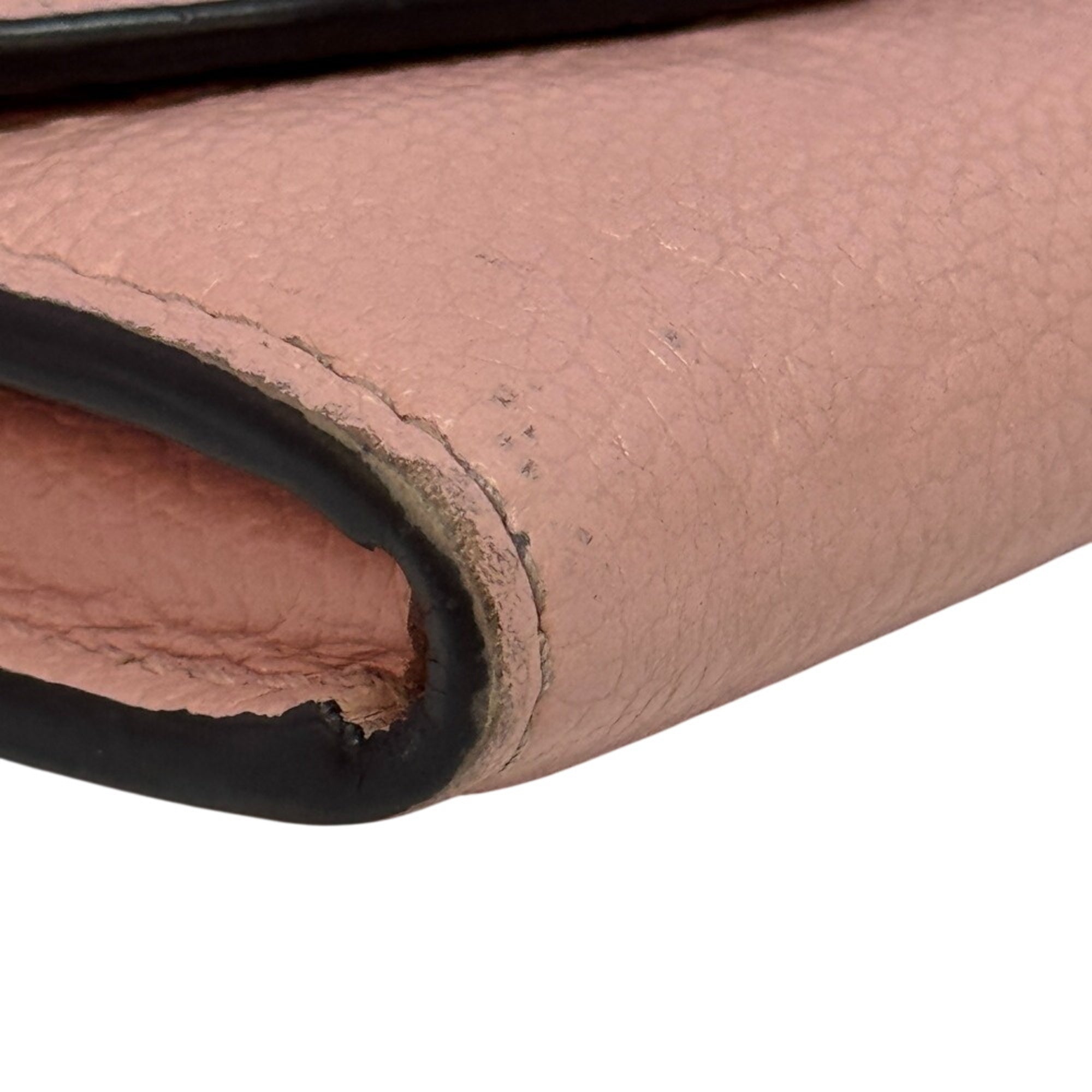 Louis Vuitton Monogram Empreinte Pink Leather Wallet (Bi-Fold) (Pre-Owned)
