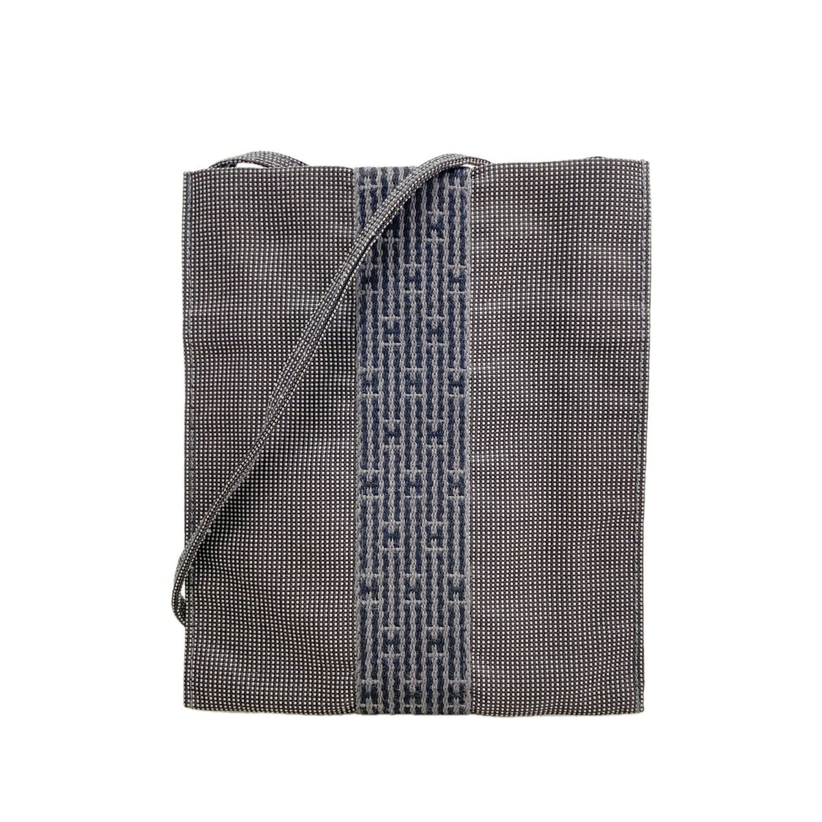 Hermes Gray Nylon Shoulder Bag (Pre-Owned)