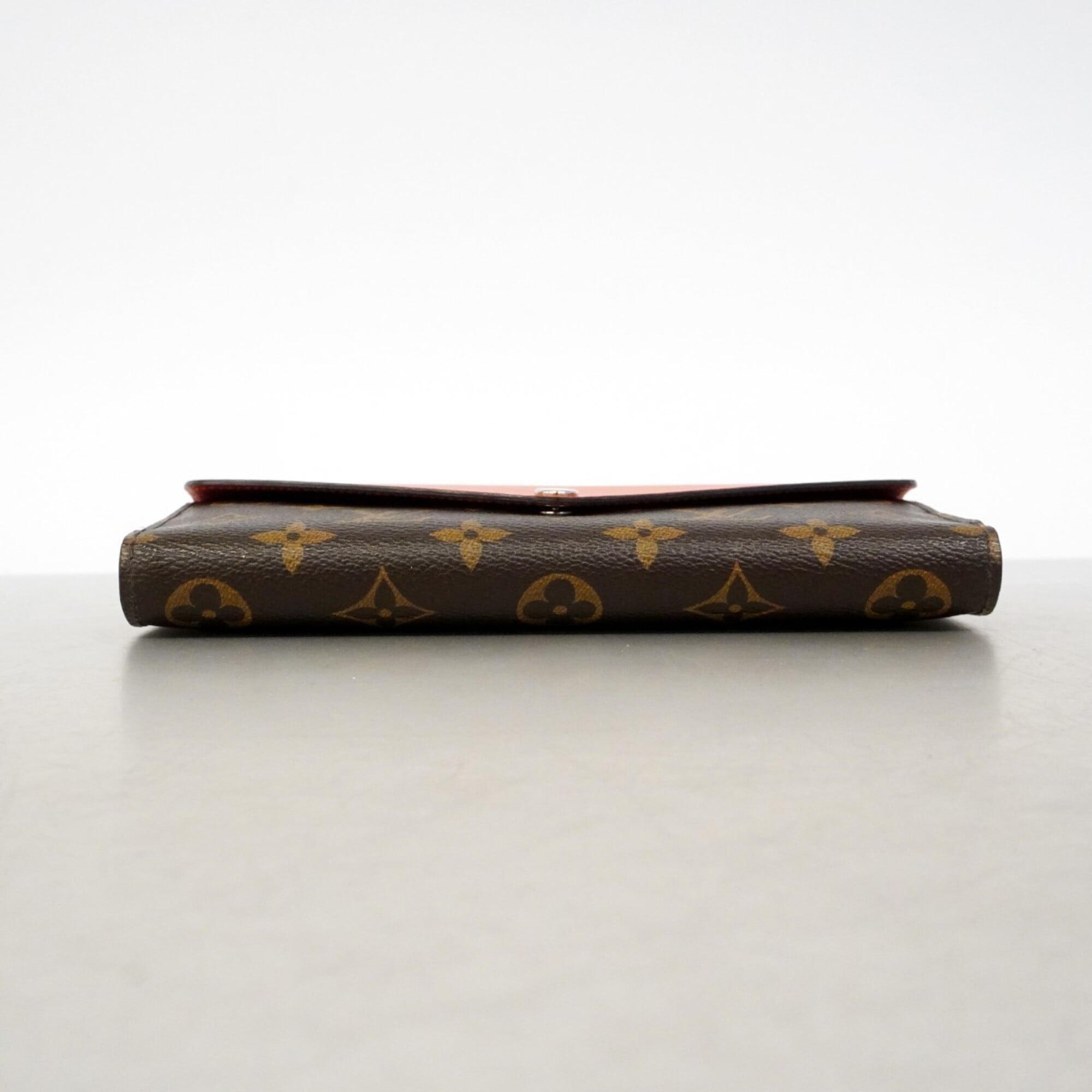 Louis Vuitton Brown Pimont Long Wallet (Tri-Fold) (Pre-Owned)
