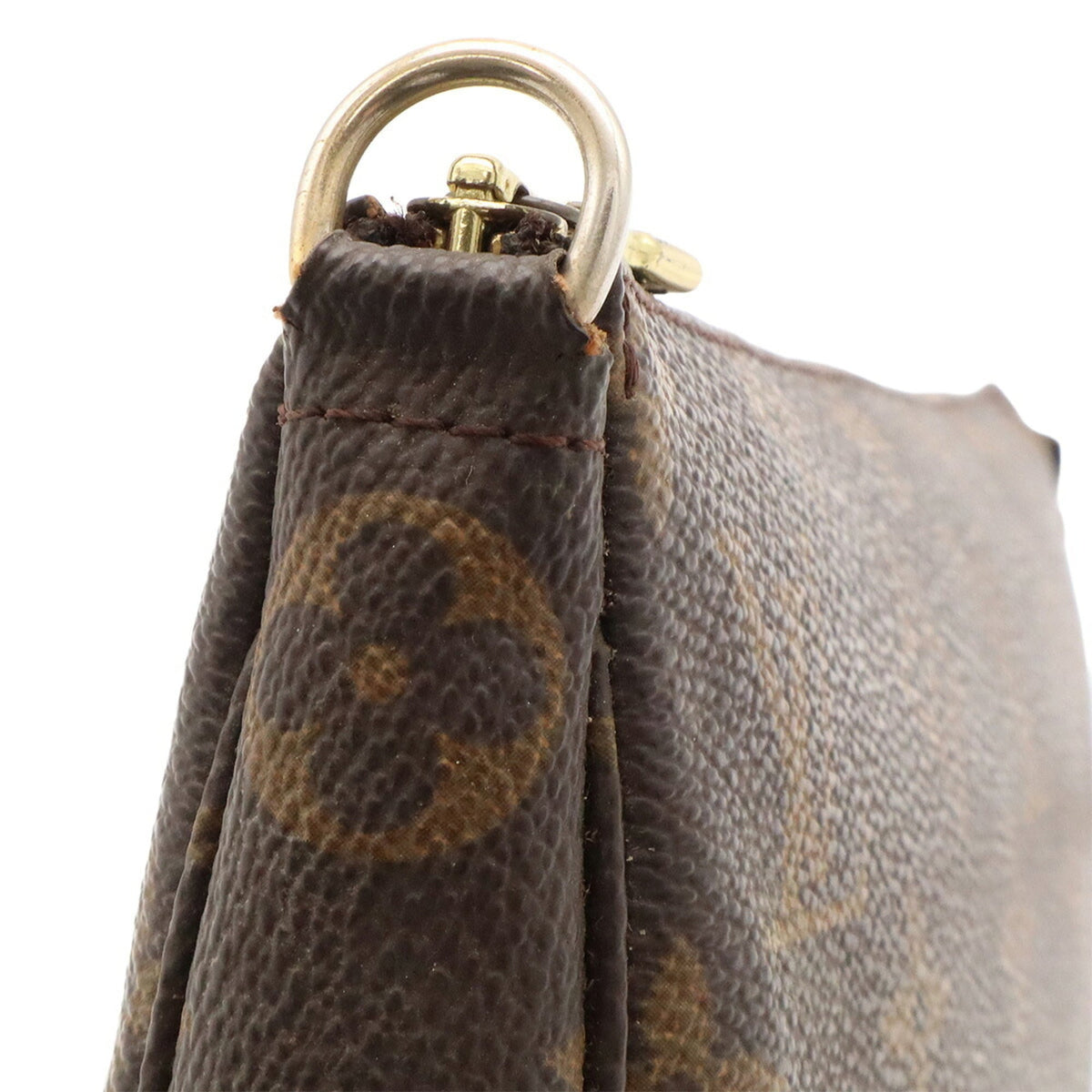 Louis Vuitton Brown Galle Monogram Monogram Handbag Pochette Pouch (Pre-Owned)