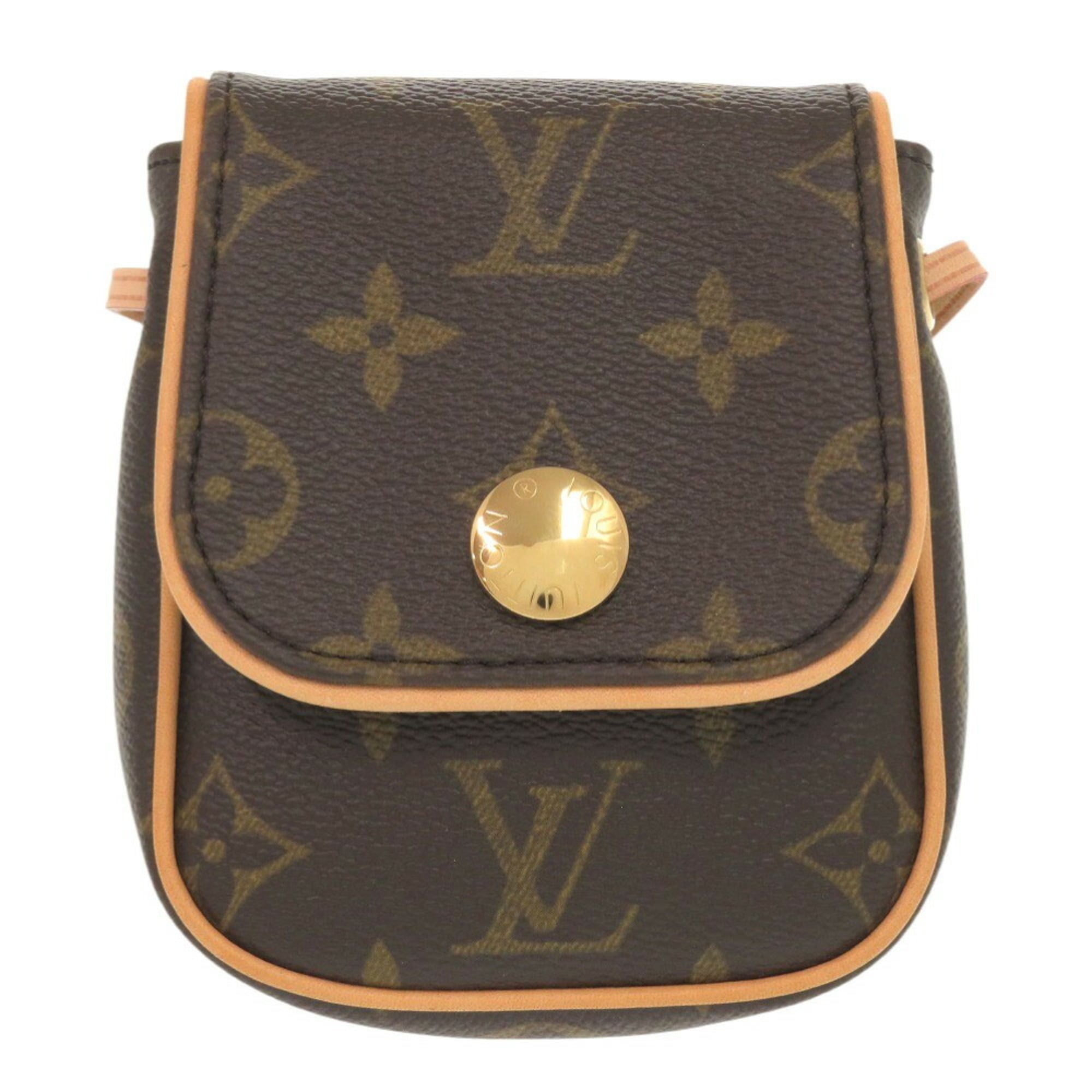 Louis Vuitton Brown Monogram Pochette Shoulder Bag (Pre-Owned)