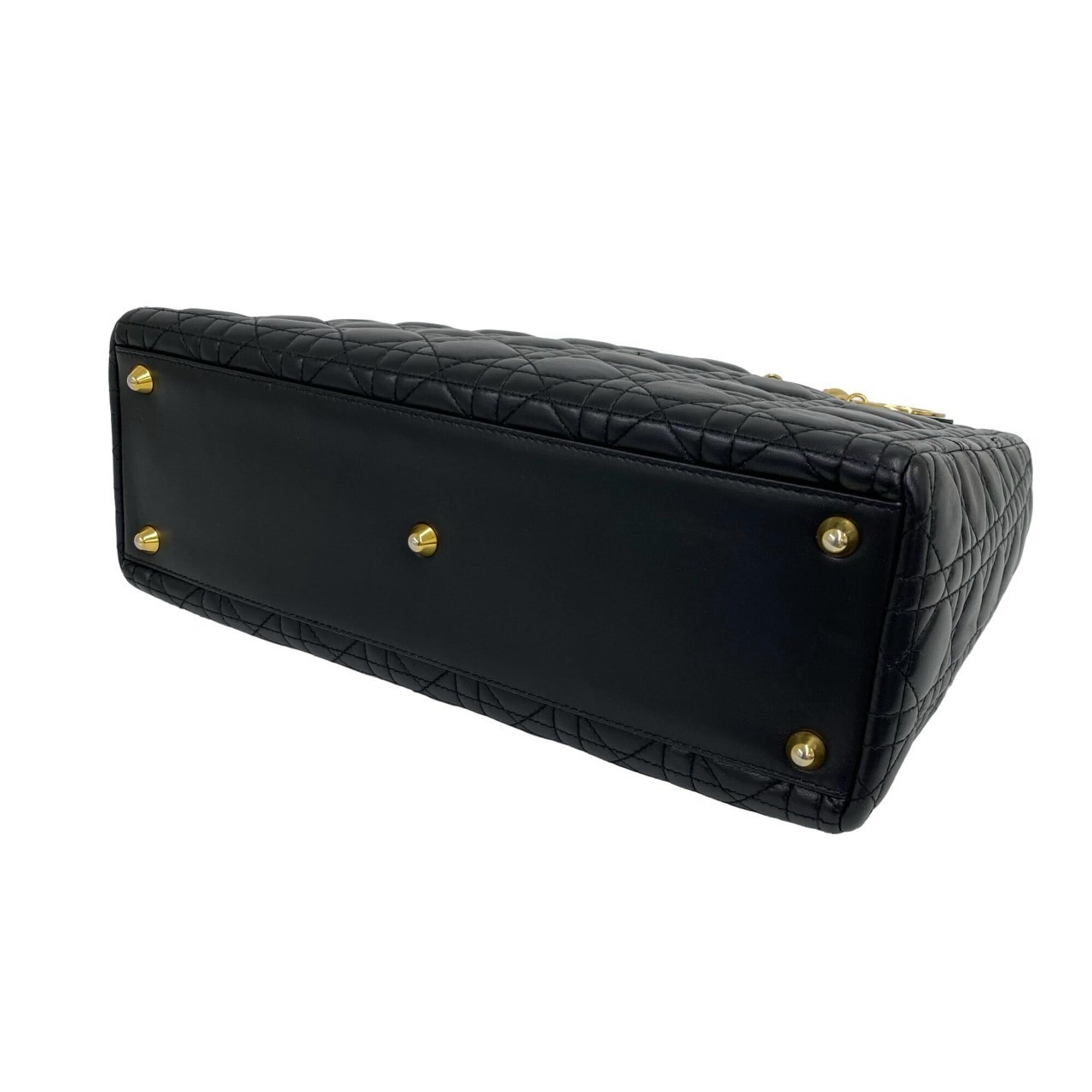 Christian Dior Black Leather Handbag (Pre-Owned)