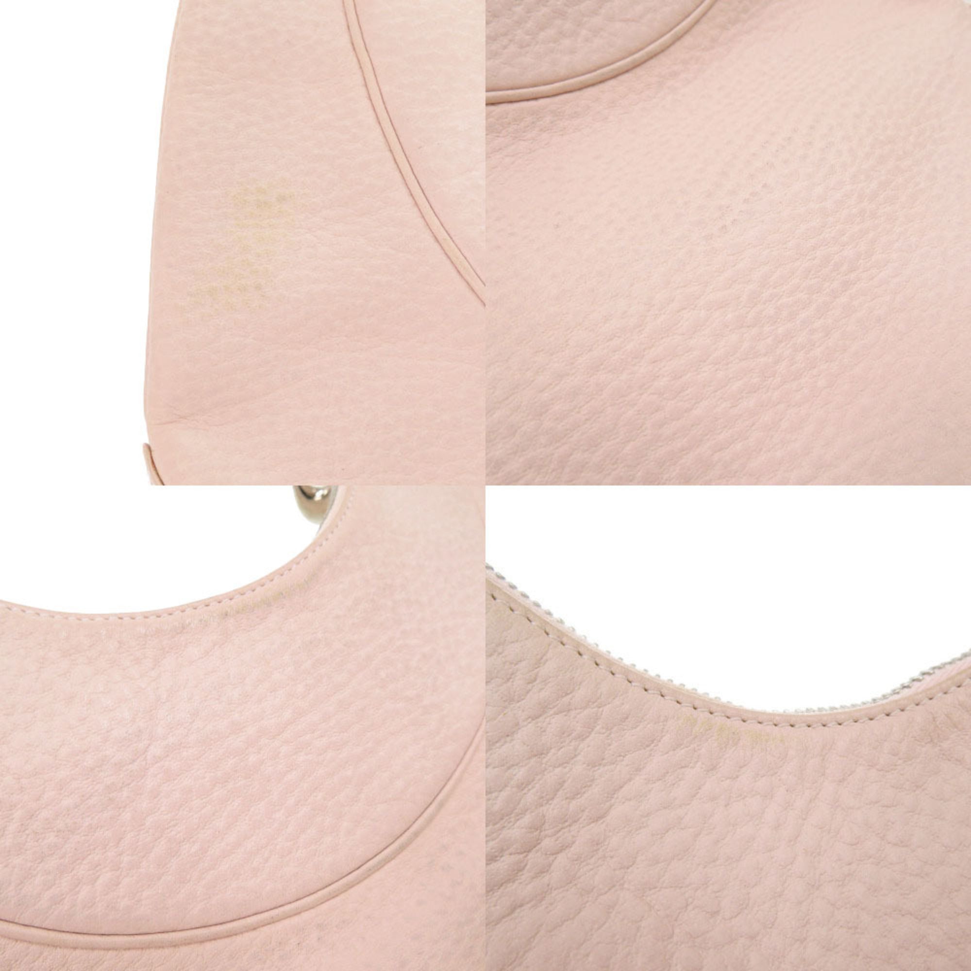 Bvlgari Pink Leather Shoulder Bag (Pre-Owned)