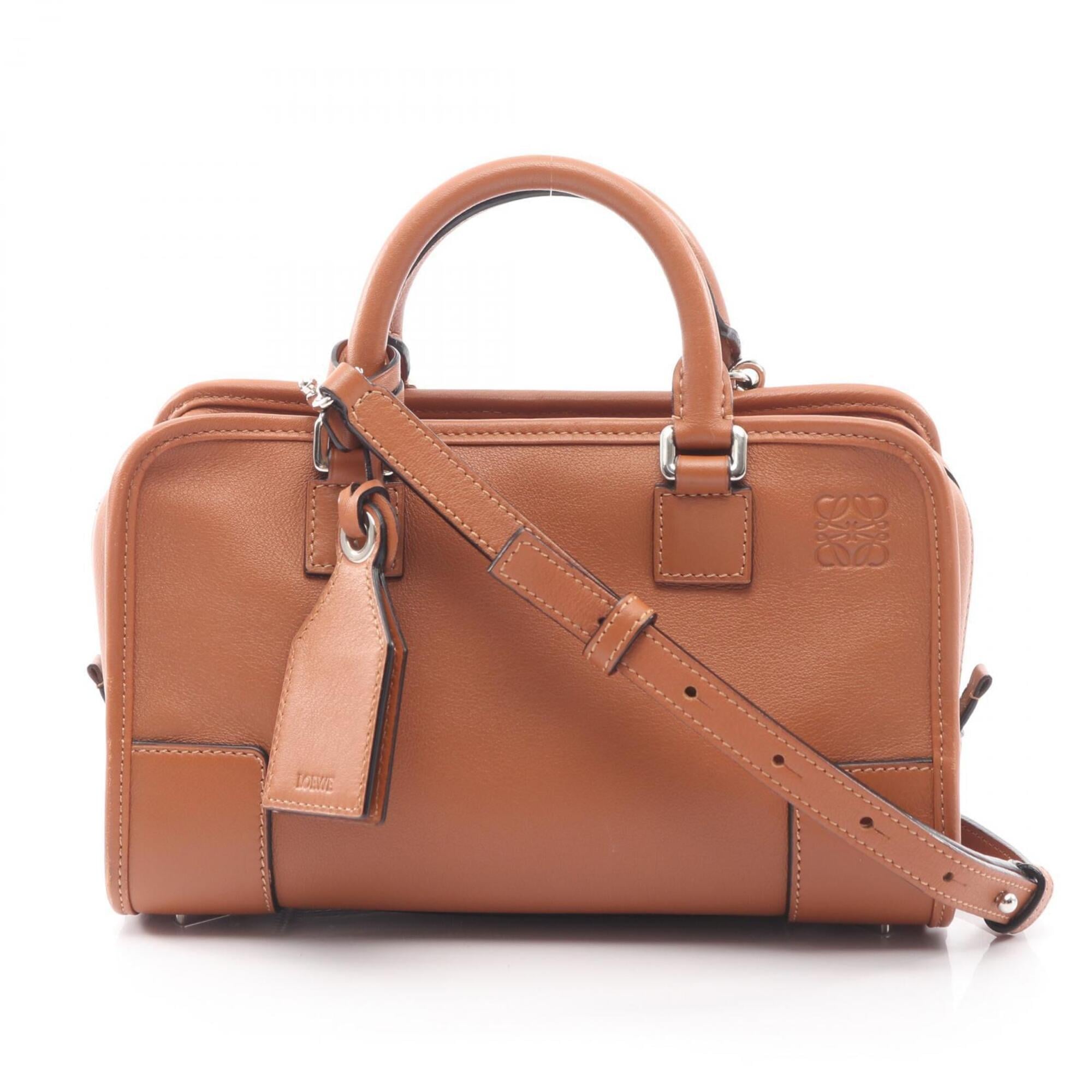 Loewe Brown Leather Handbag (Pre-Owned)