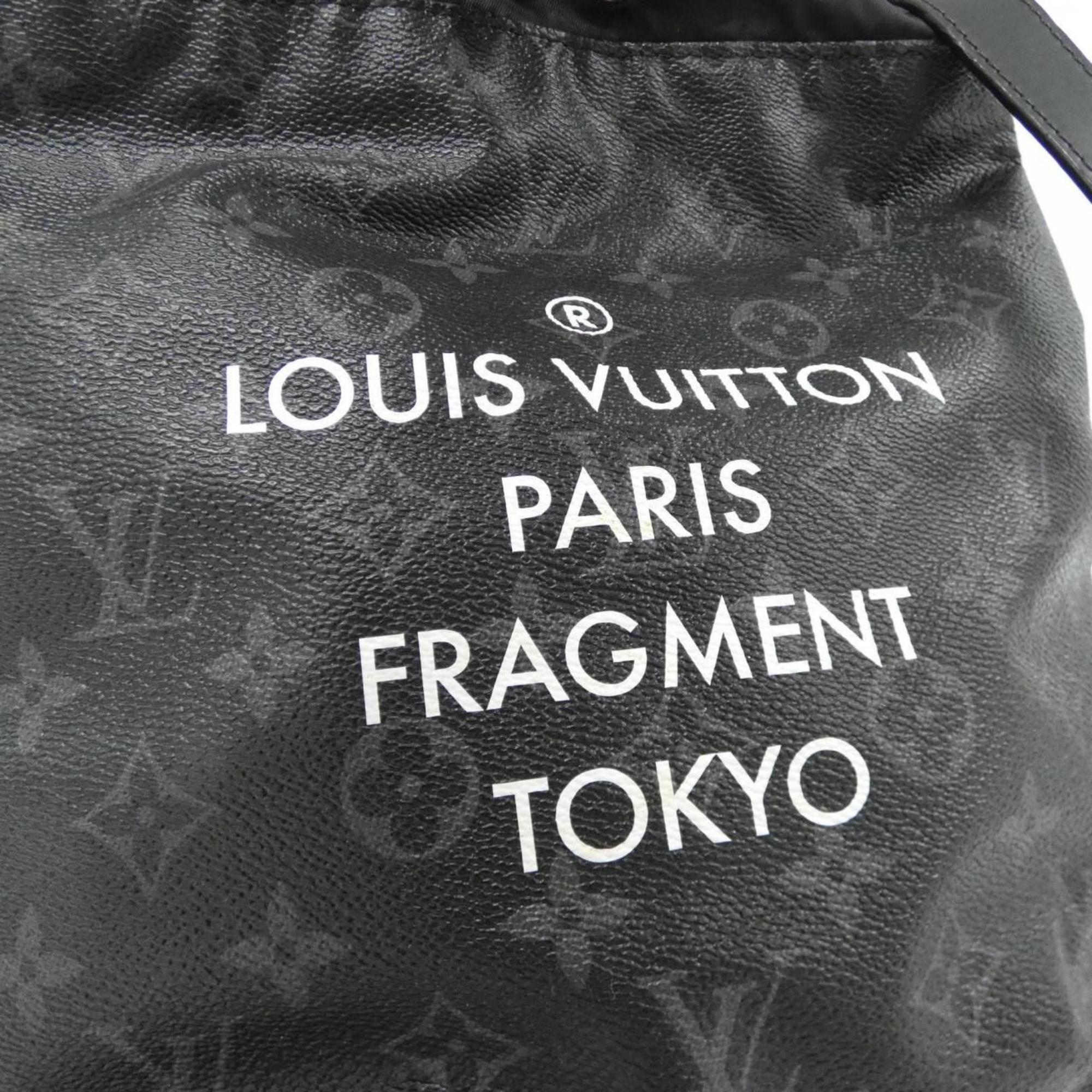 Louis Vuitton Monogram Eclipse Black Coated Canvas Shoulder Bag (Pre-Owned)