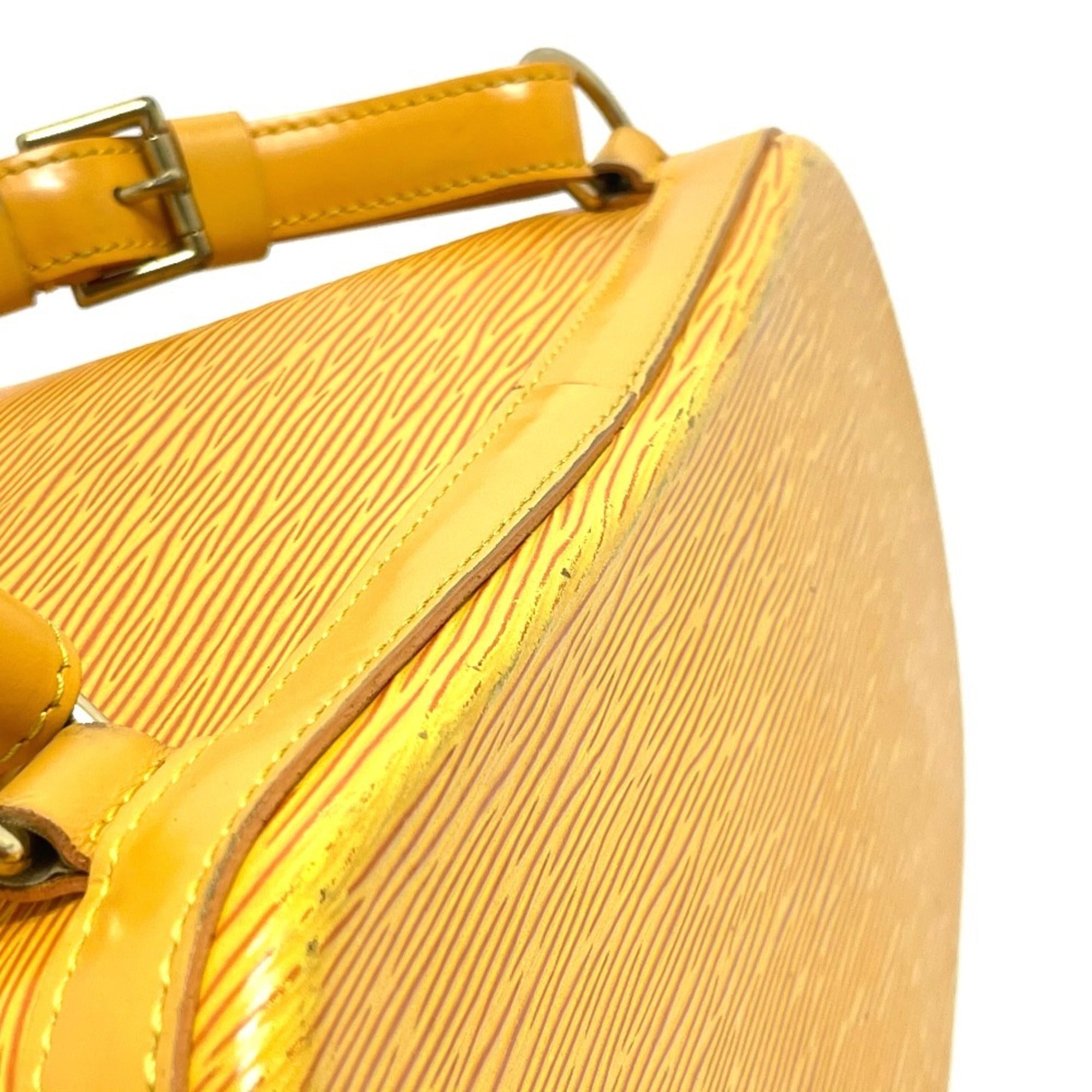 Louis Vuitton Epi Yellow Epi Leather Backpack (Pre-Owned)