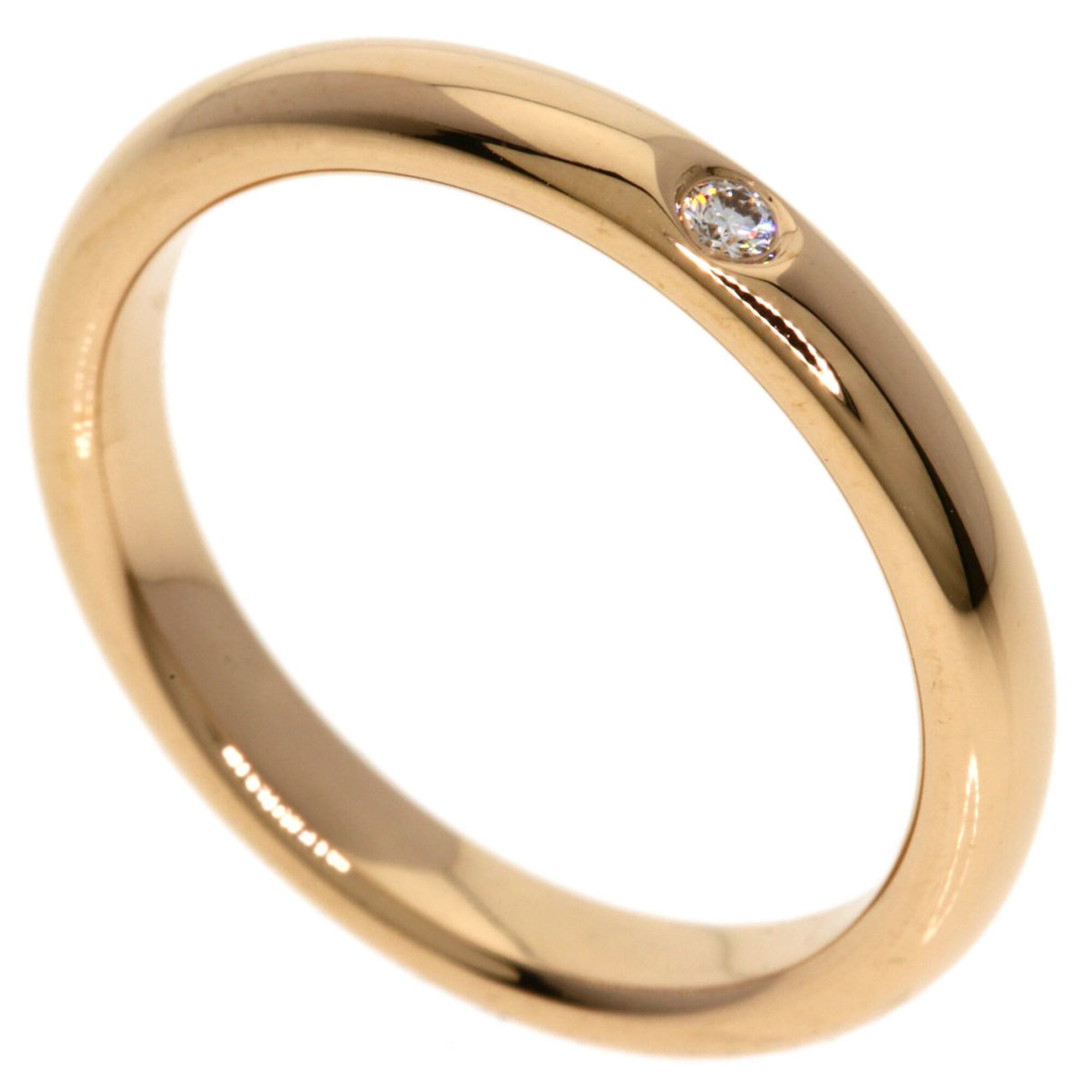 Tiffany Pink Gold (18K) Band Ring (Pre-Owned)