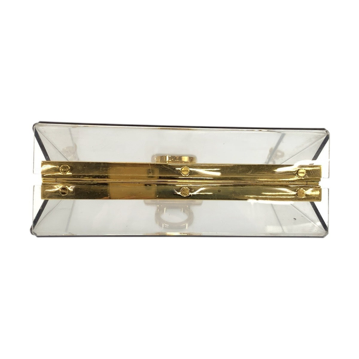 Salvatore Ferragamo Clear Plastic Shoulder Bag (Pre-Owned)