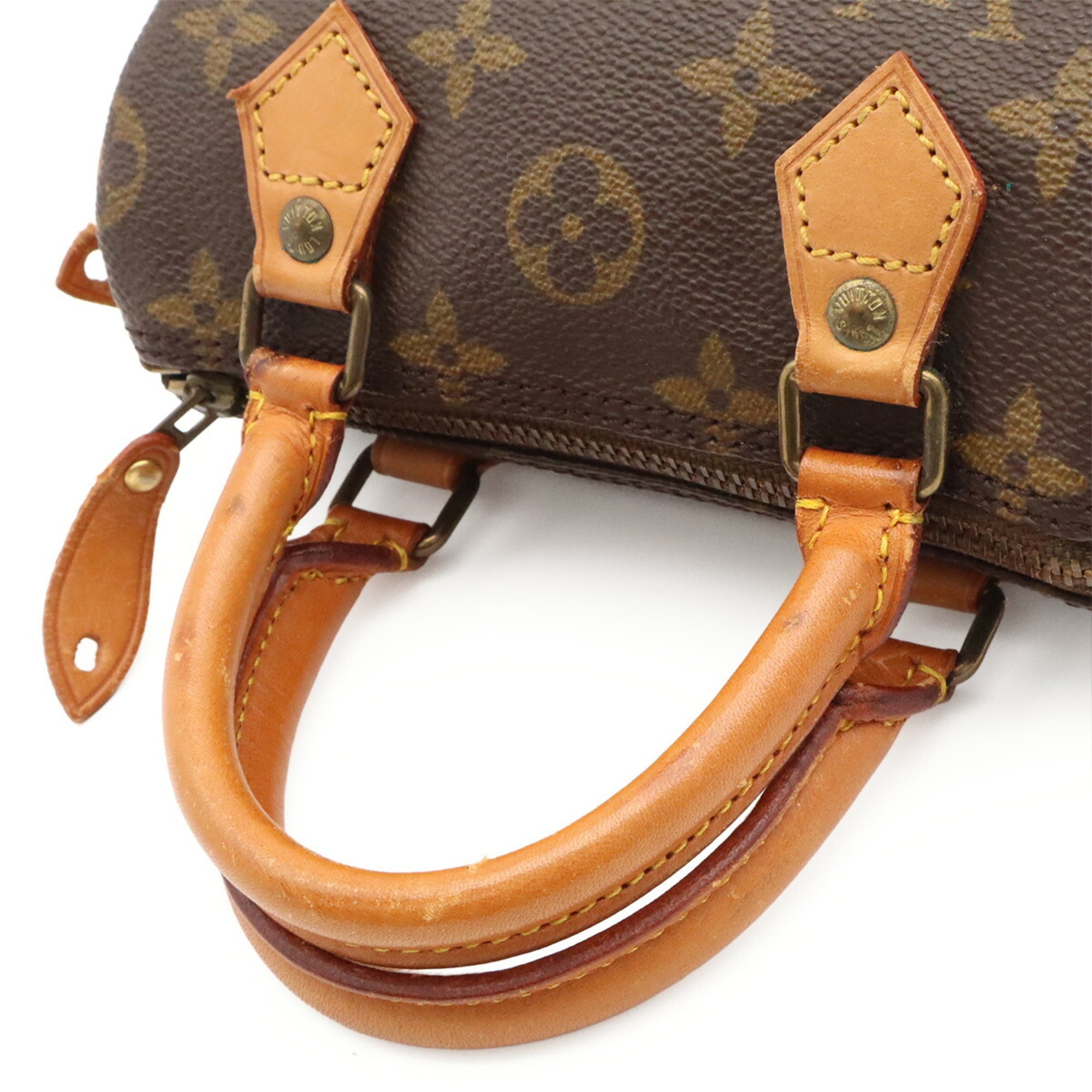 Louis Vuitton Brown Monogram Pvc Handbag Pouch (Pre-Owned)