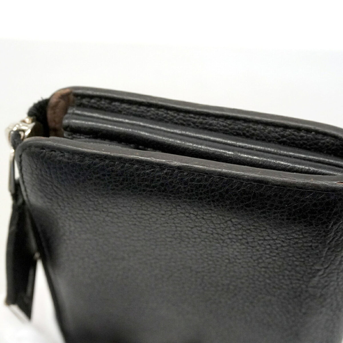 Louis Vuitton Noir Long Wallet (Bi-Fold) (Pre-Owned)