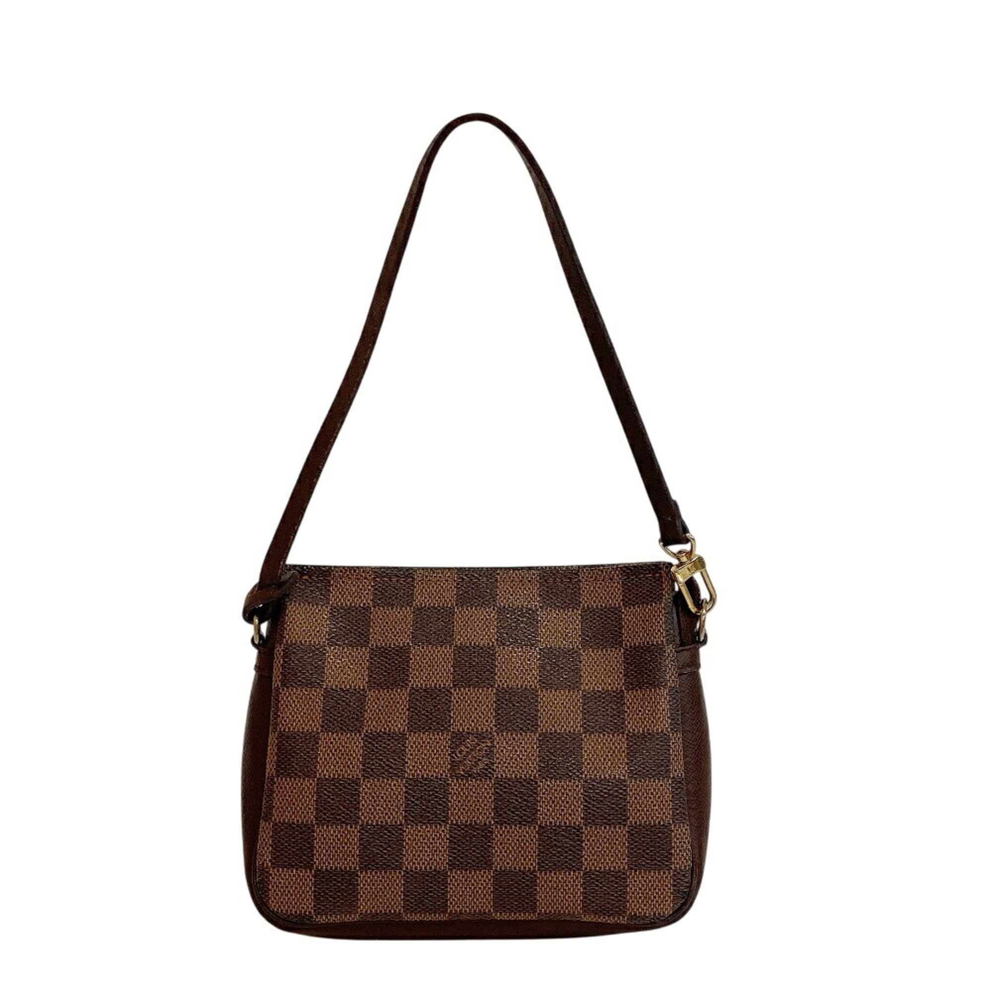 Louis Vuitton Brown Leather Pouch (Pre-Owned)