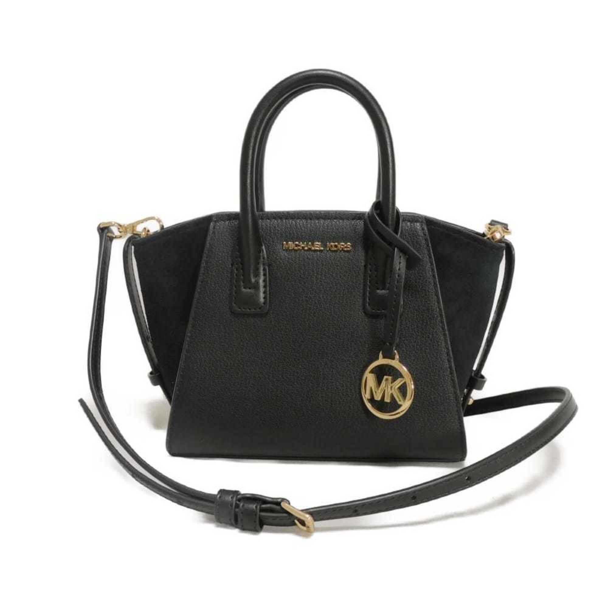 Michael Kors Black Suede Handbag (Pre-Owned)