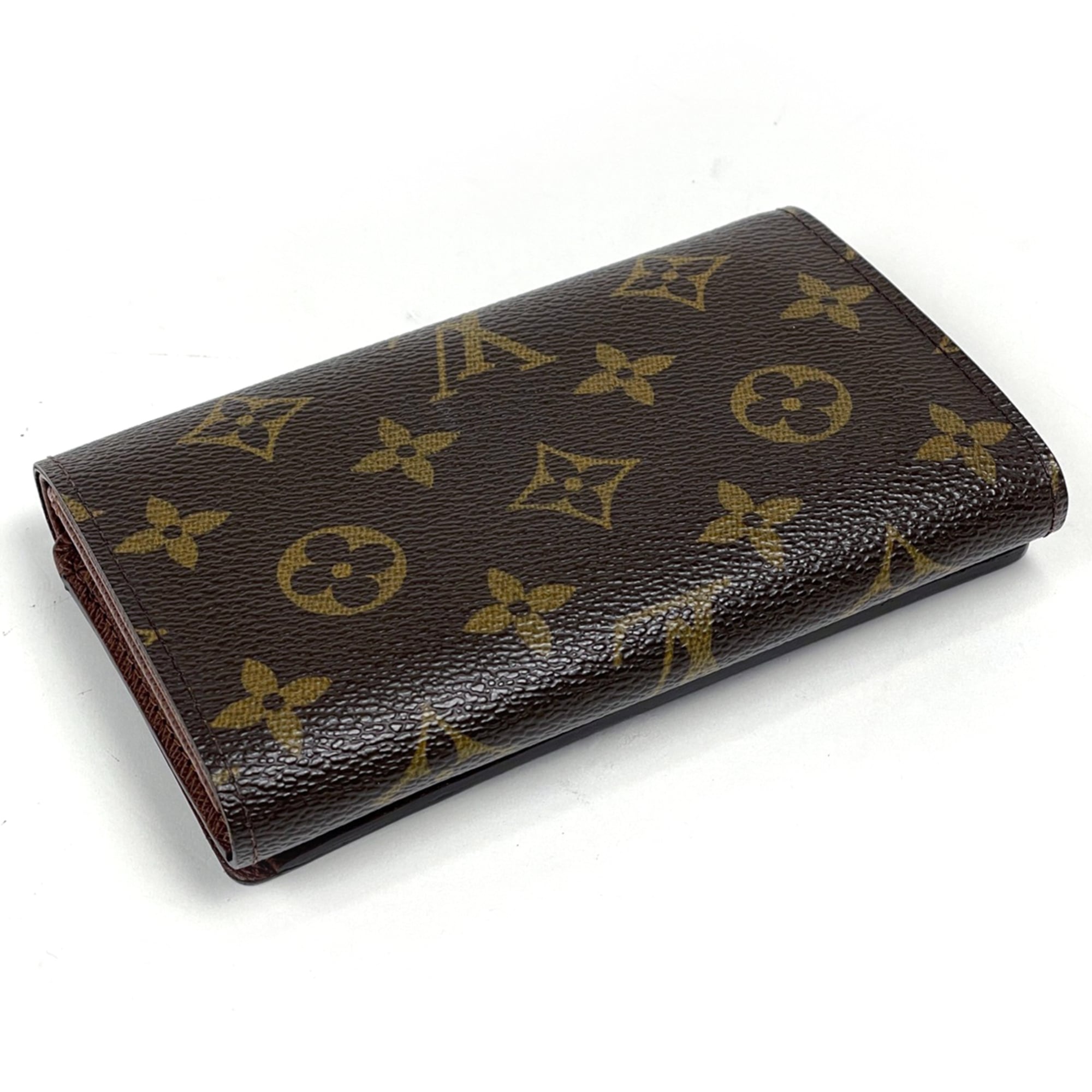 Louis Vuitton Brown Monogram Wallet (Bi-Fold) (Pre-Owned)