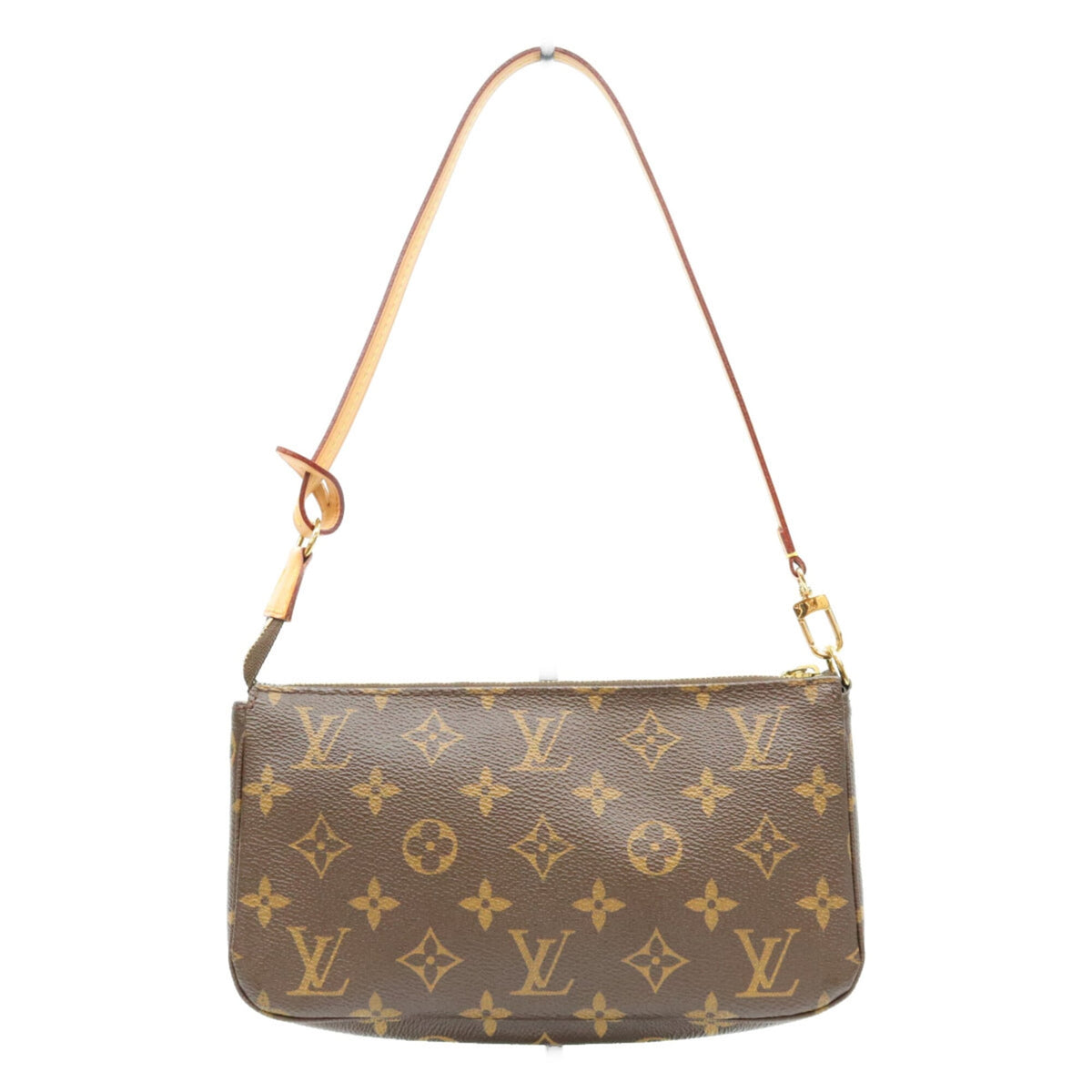 Louis Vuitton Brown Monogram Handbag Shoulder Bag (Pre-Owned)