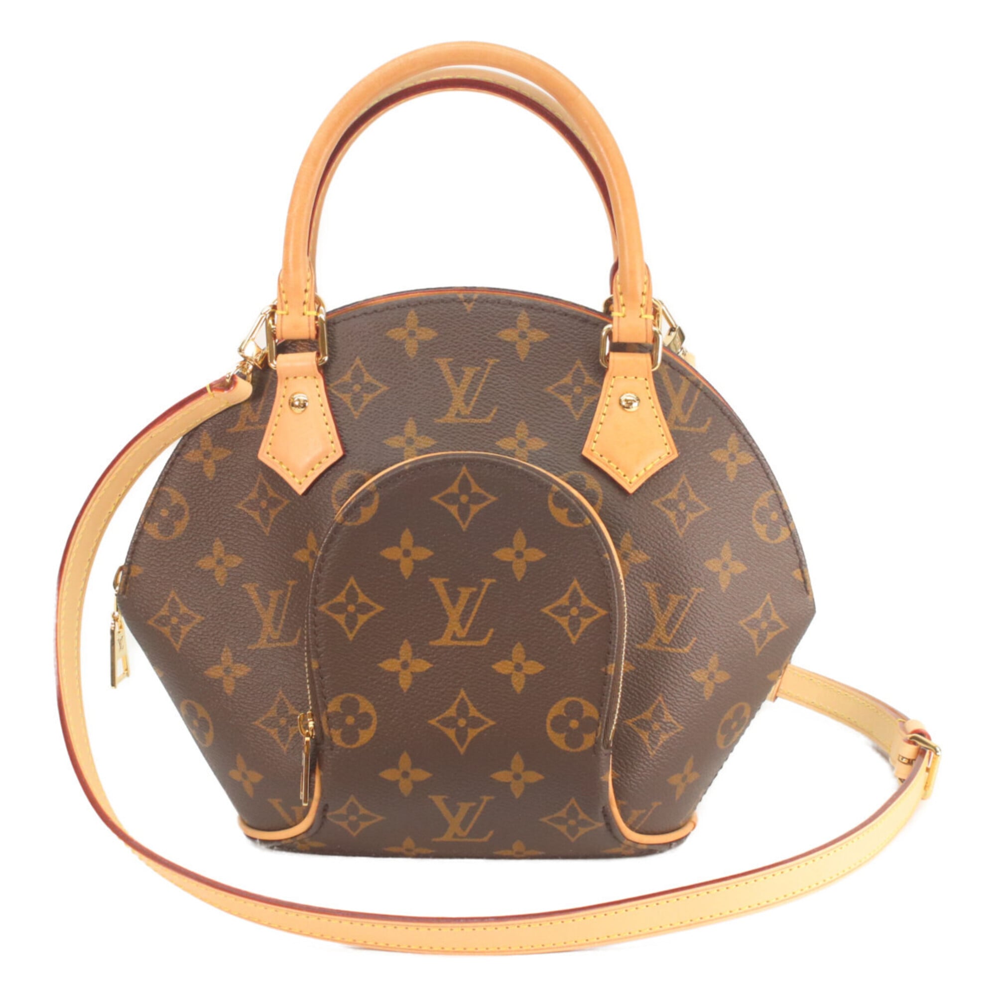 Louis Vuitton Brown Monogram Shoulder Bag (Pre-Owned)