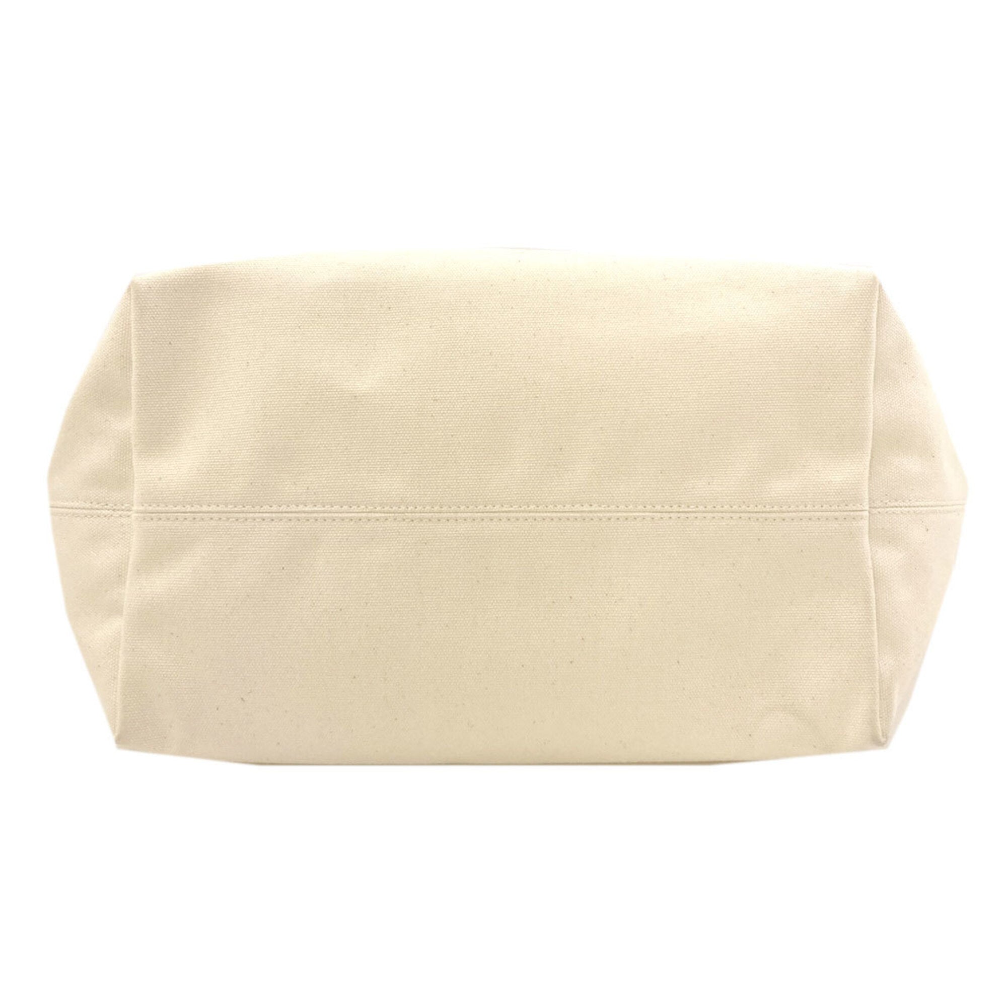 Balenciaga Black White Canvas Tote Bag (Pre-Owned)