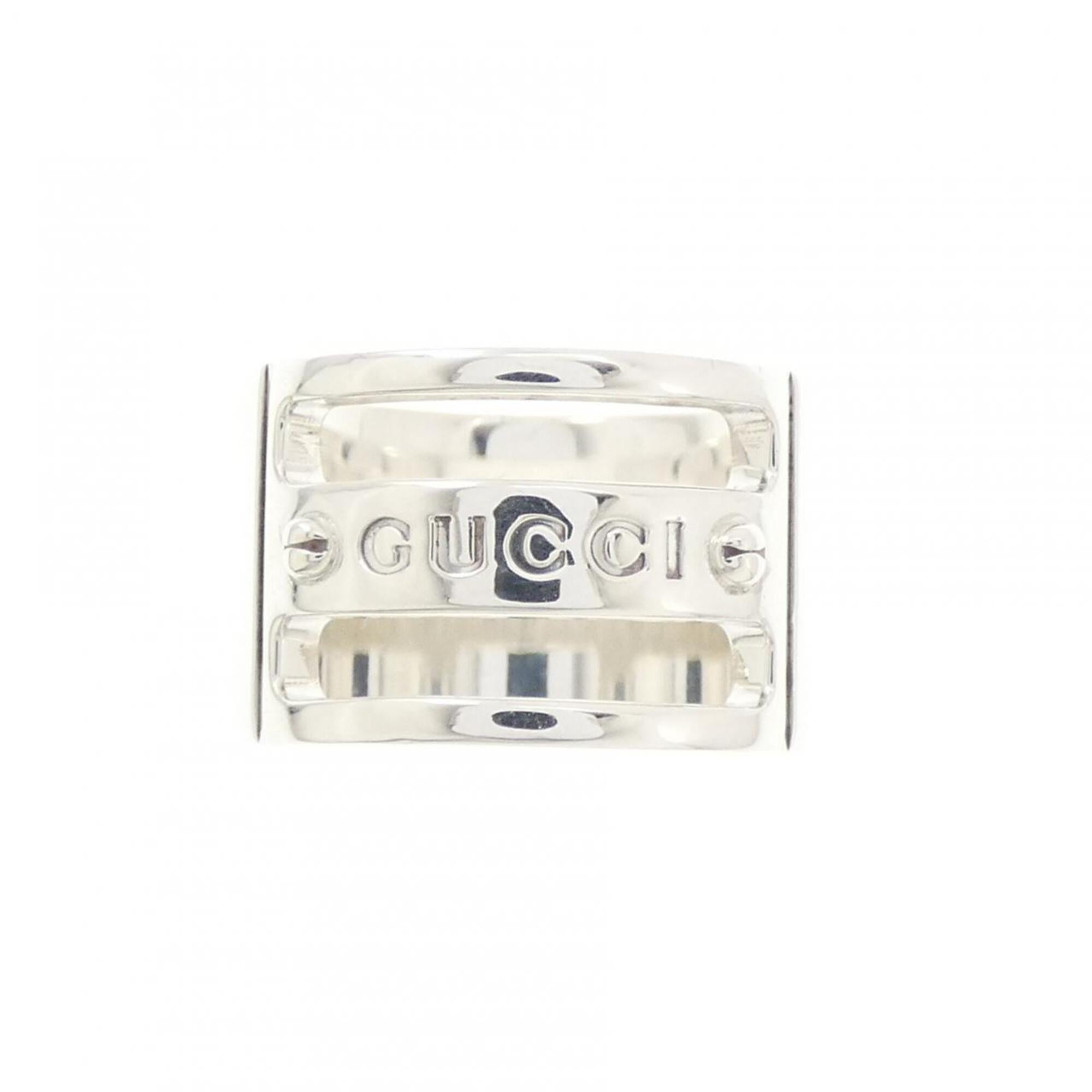 Gucci Silver 925 Band Ring (Pre-Owned)