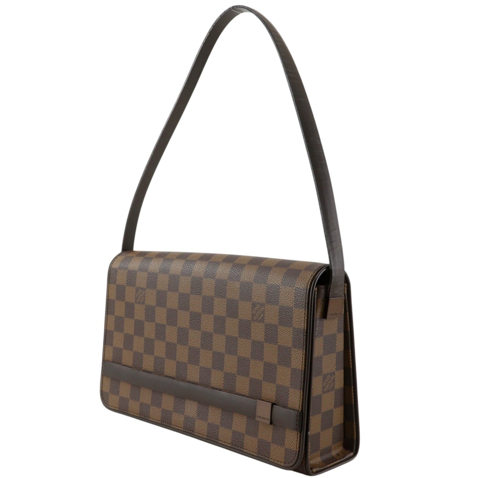 Louis Vuitton Damier Brown Damier Canvas Shoulder Bag (Pre-Owned)