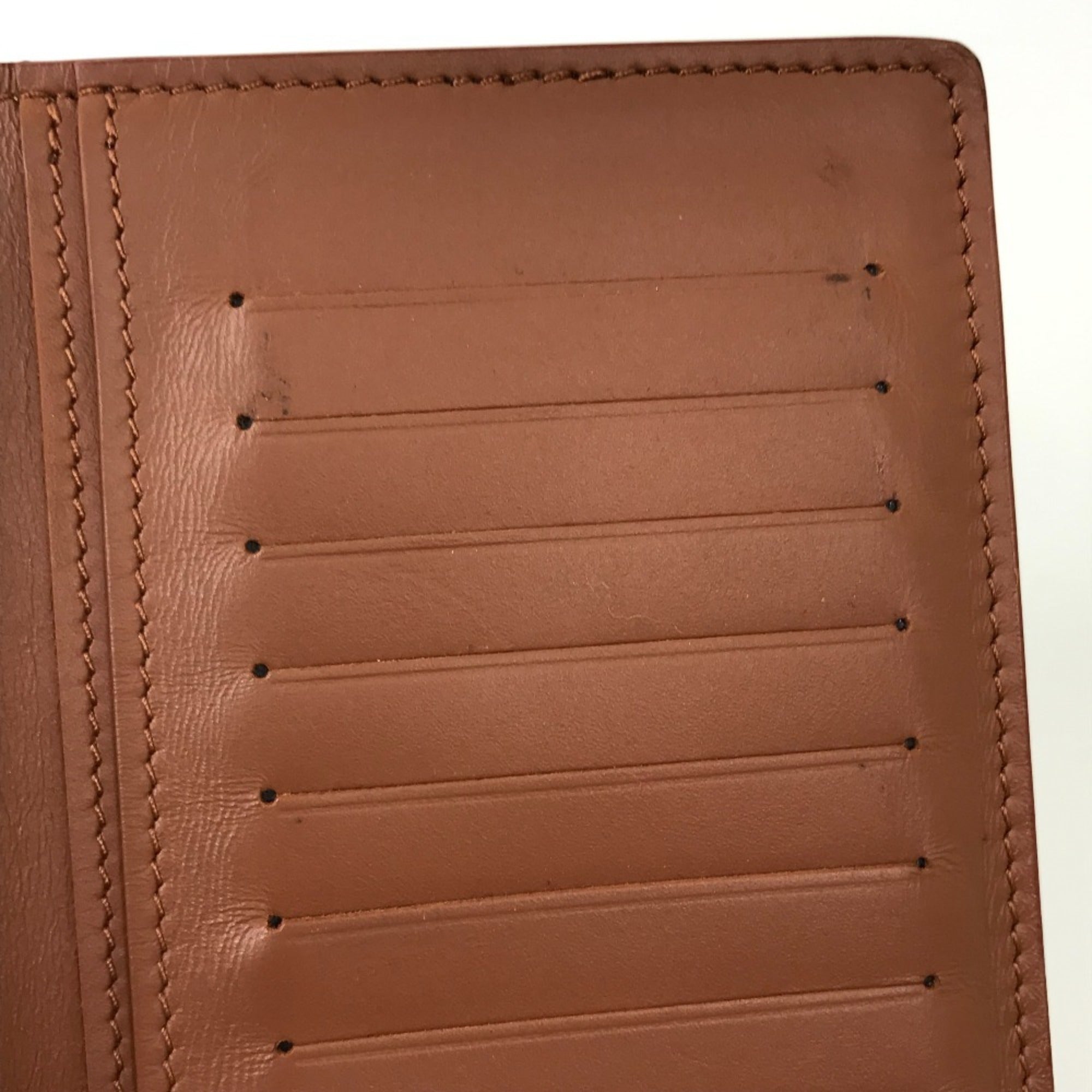 Louis Vuitton Brown Epi Leather Long Wallet (Bi-Fold) (Pre-Owned)