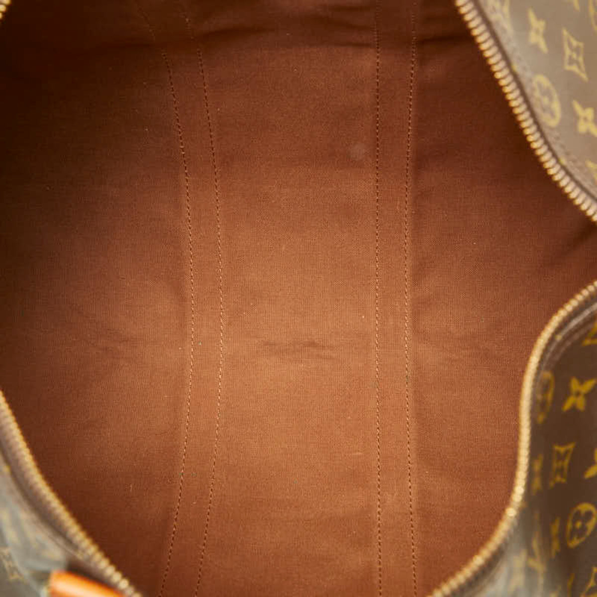 Louis Vuitton Brown Pvc Leather Boston Bag Handbag (Pre-Owned)