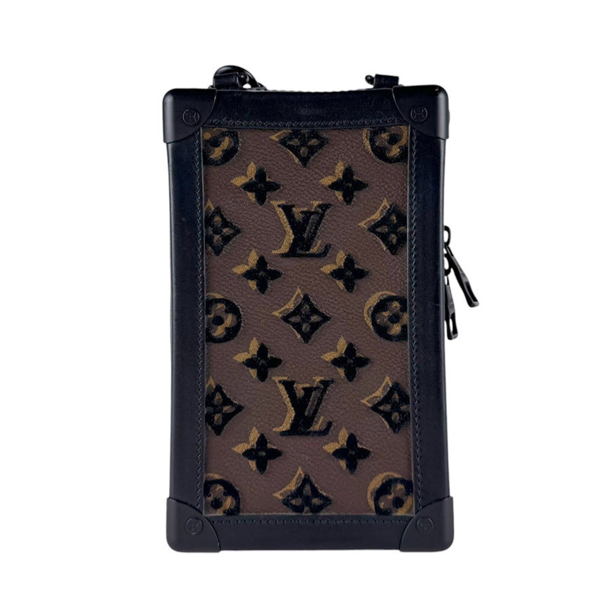 Louis Vuitton Black Brown Shoulder Bag (Pre-Owned)