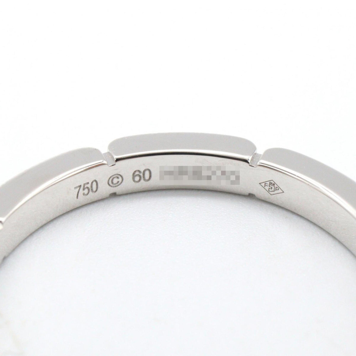 Cartier White Gold White Gold (18K) Band Ring (Pre-Owned)