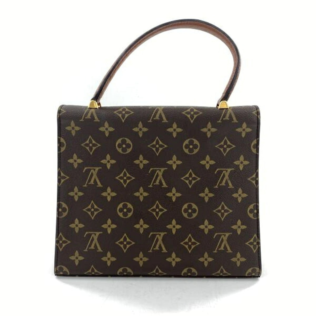 Louis Vuitton Brown Monogram Handbag (Pre-Owned)