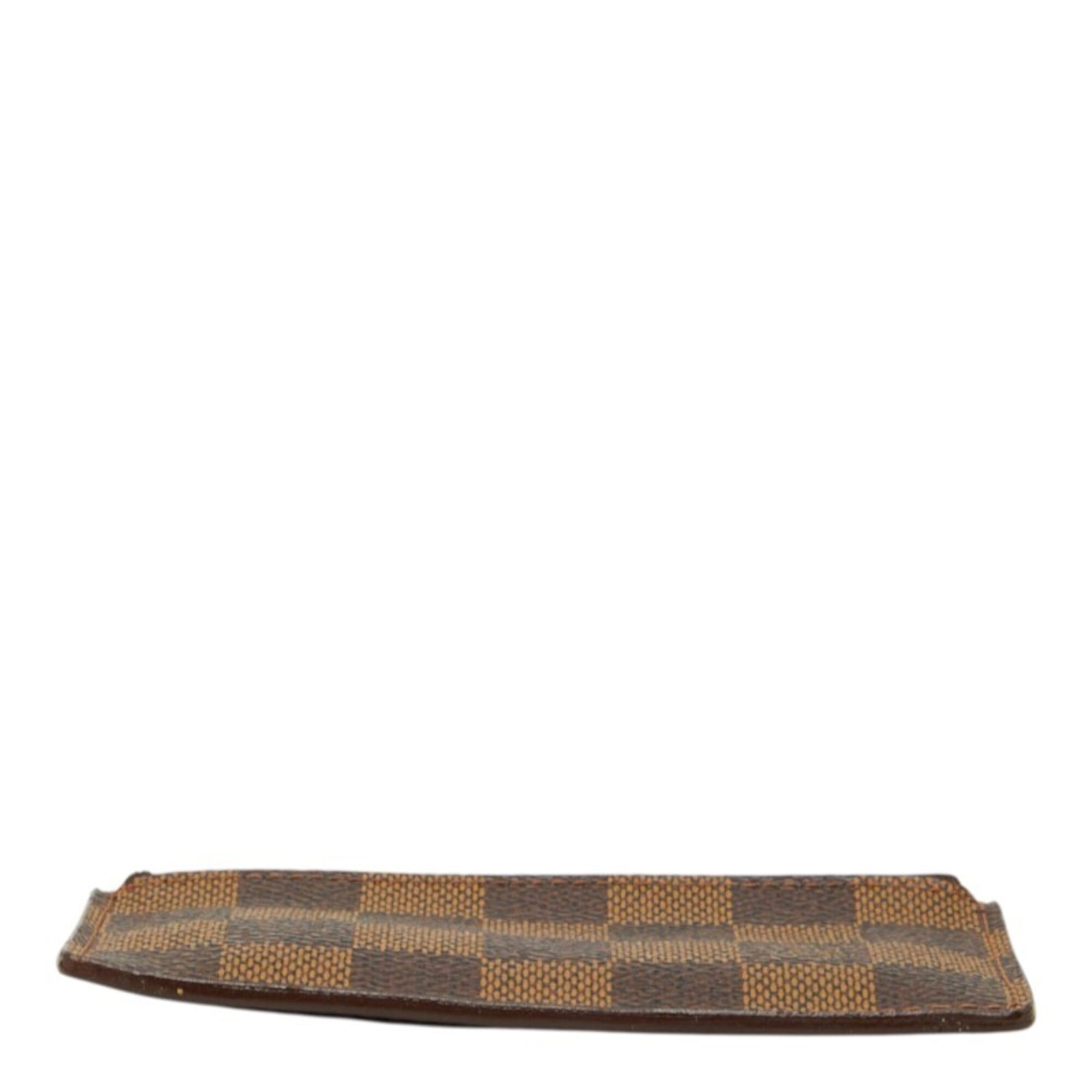Louis Vuitton Brown Pvc Leather Pochette (Pre-Owned)