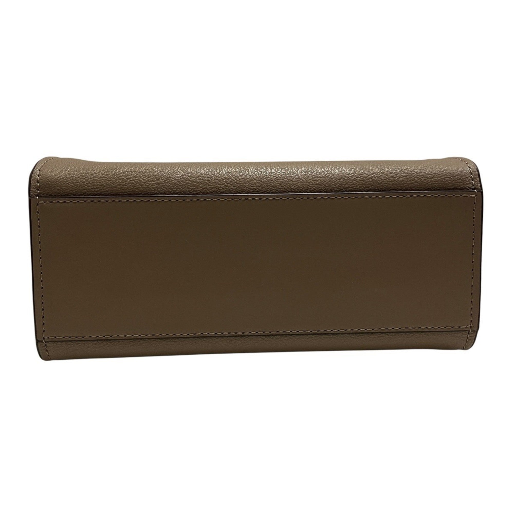 Michael Kors Brown Leather Shoulder Bag (Pre-Owned)