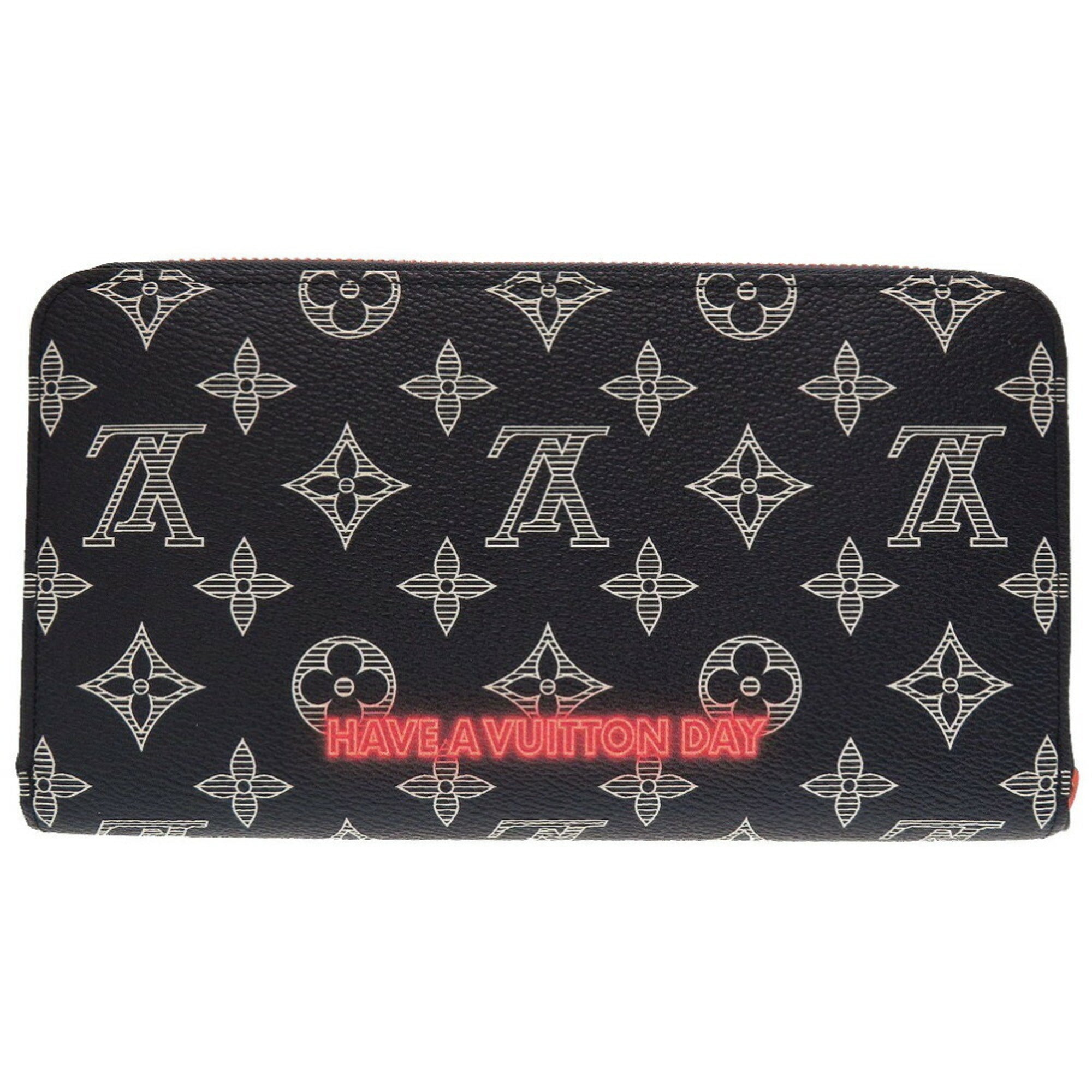 Louis Vuitton Navy Long Wallet (Bi-Fold) (Pre-Owned)