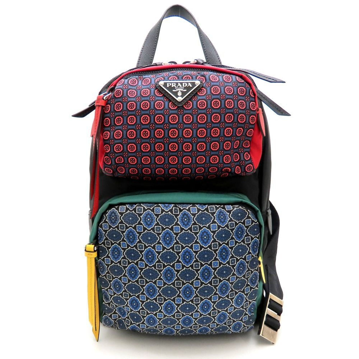 Prada Black Multi-Color Nylon Sling Bag (Pre-Owned)