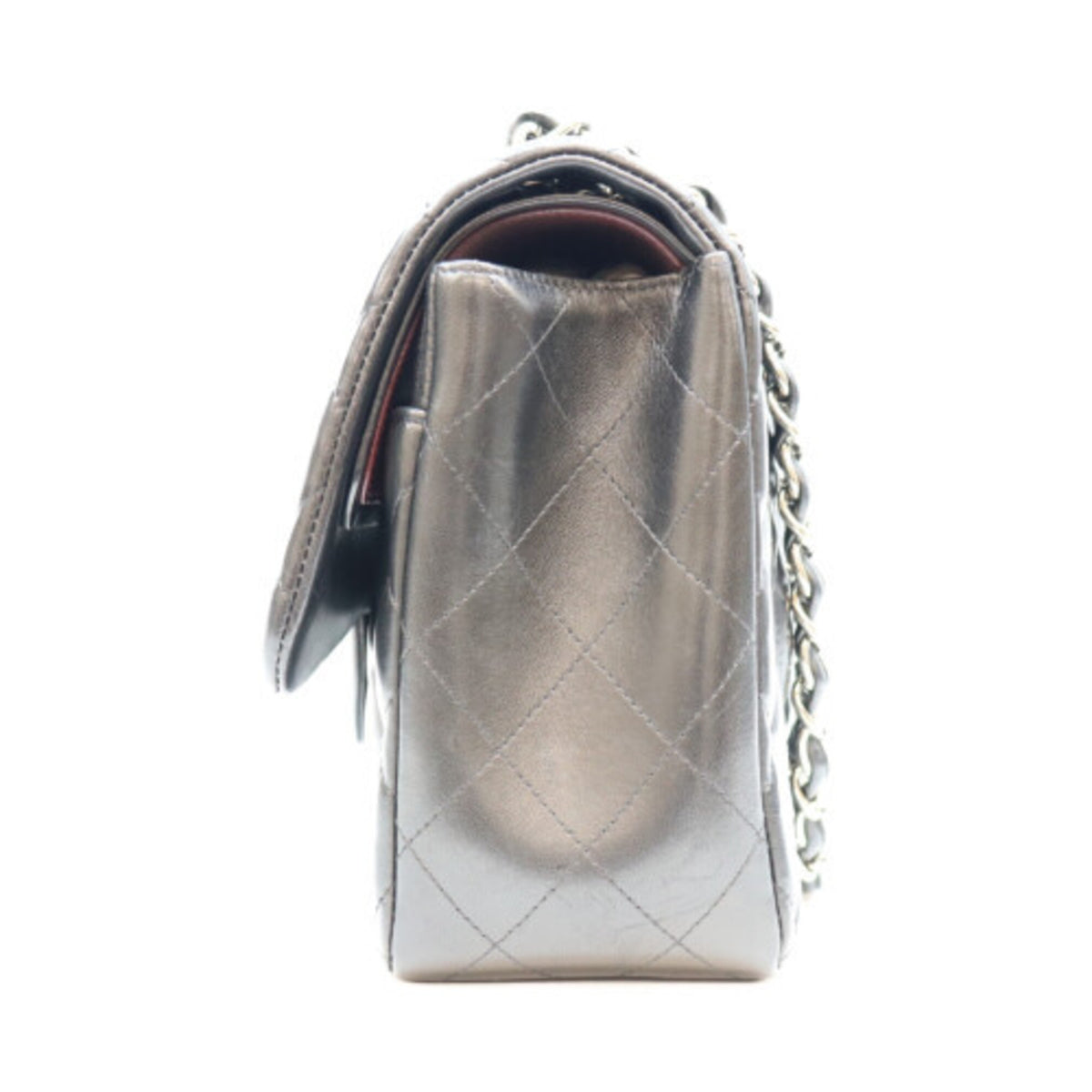 Chanel Brown Leather Shoulder Bag (Pre-Owned)