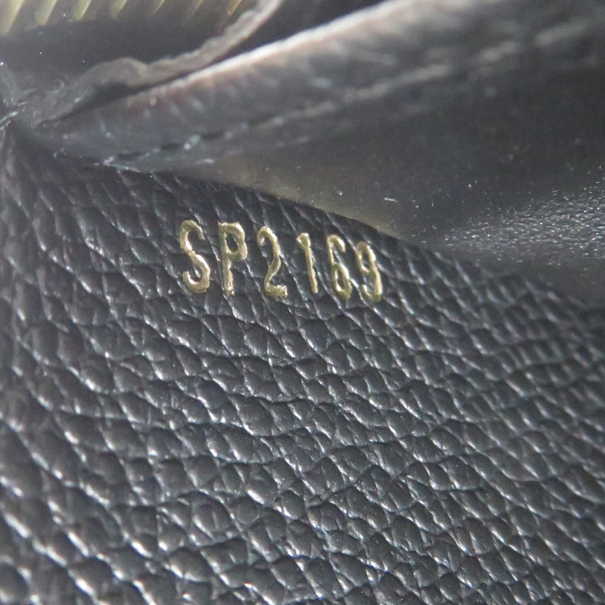 Louis Vuitton Black Noir Monogram Empreinte Long Wallet (Bi-Fold) (Pre-Owned)