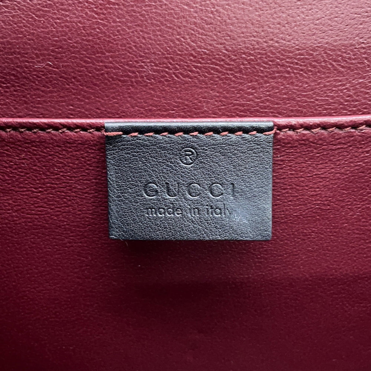 Gucci Black Leather Handbag Shoulder Bag (Pre-Owned)