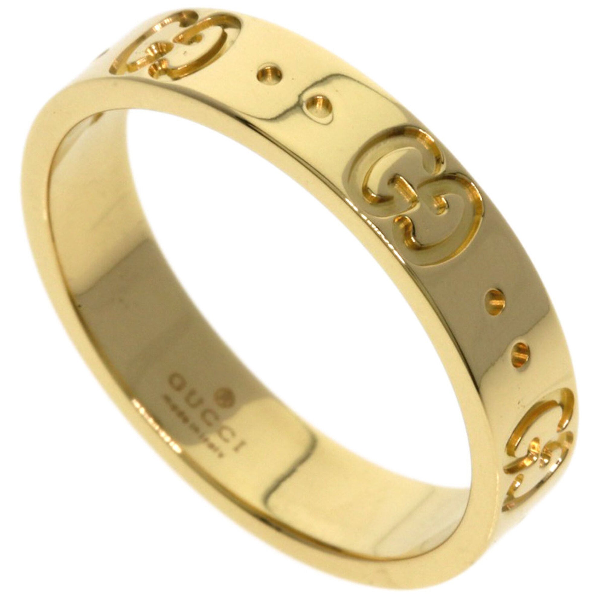 Gucci Yellow Gold (18K) Band Ring (Pre-Owned)