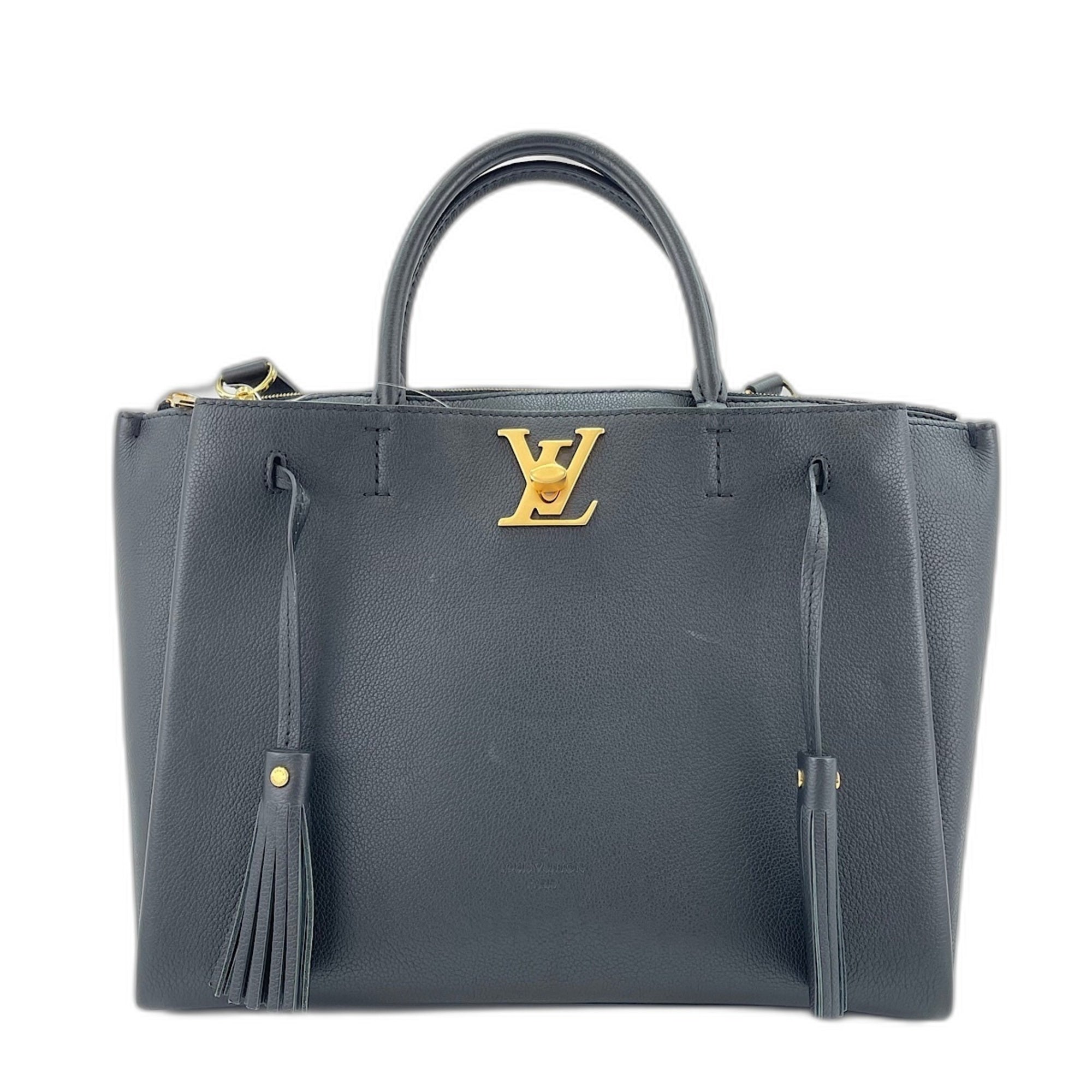Louis Vuitton Black Tote Bag (Pre-Owned)