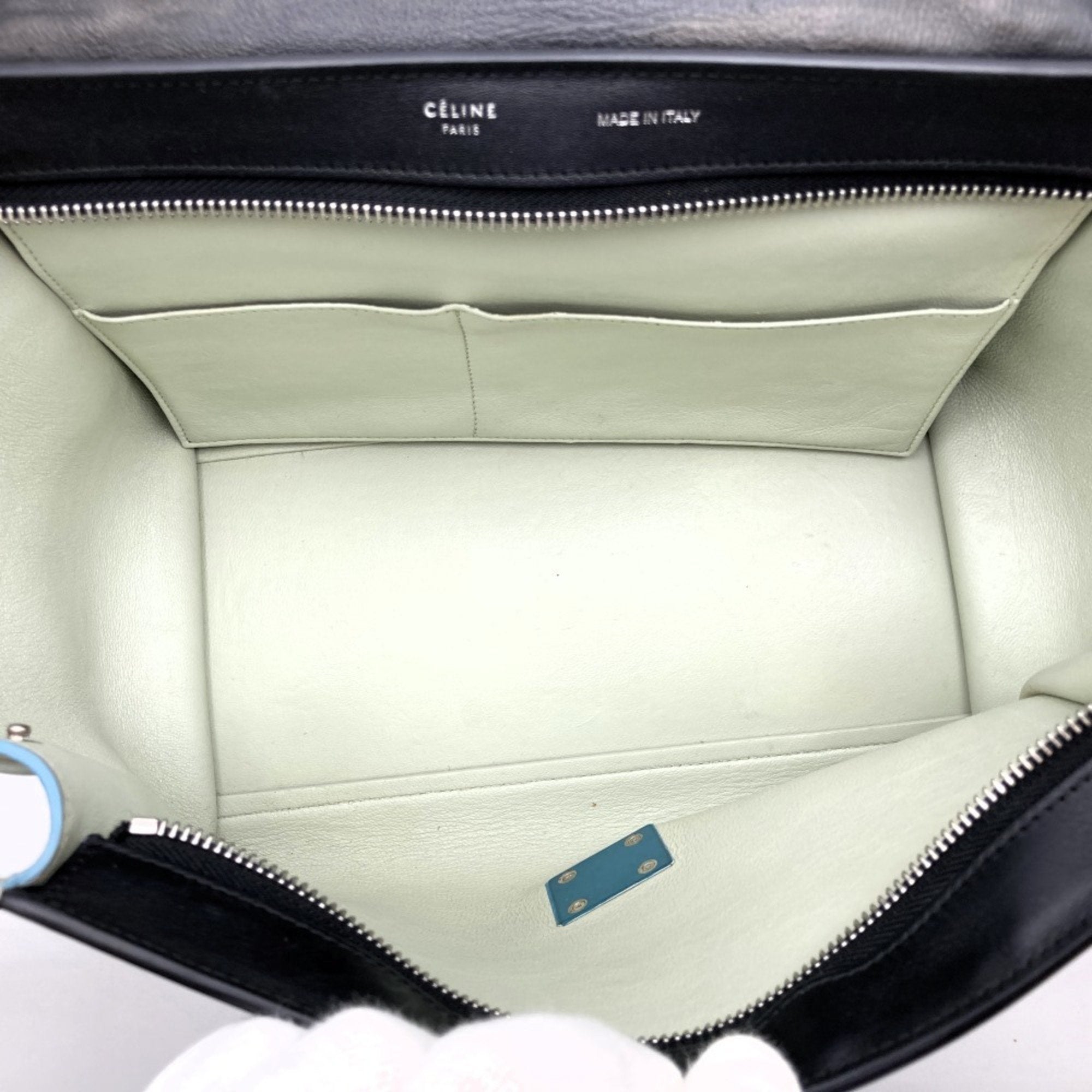 Celine Multi-Color Leather Handbag Shoulder Bag (Pre-Owned)