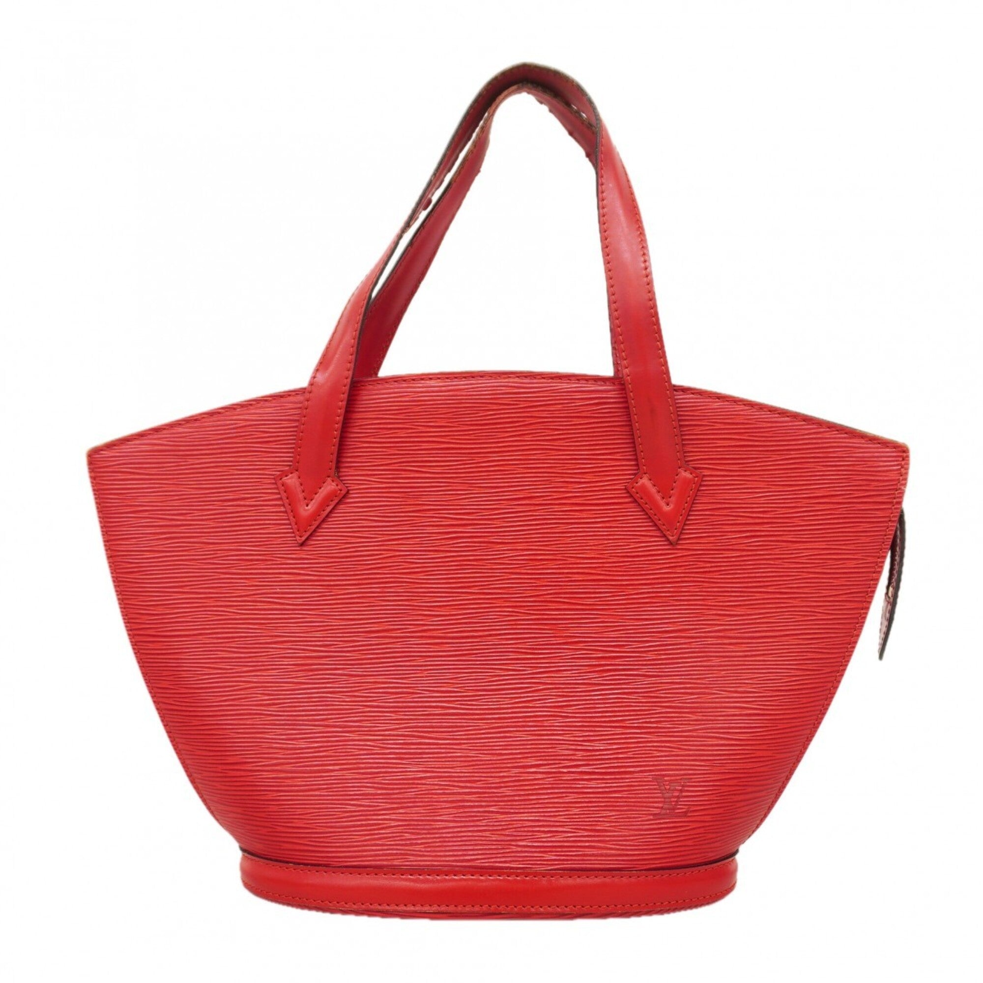 Louis Vuitton Castilian Red Handbag (Pre-Owned)