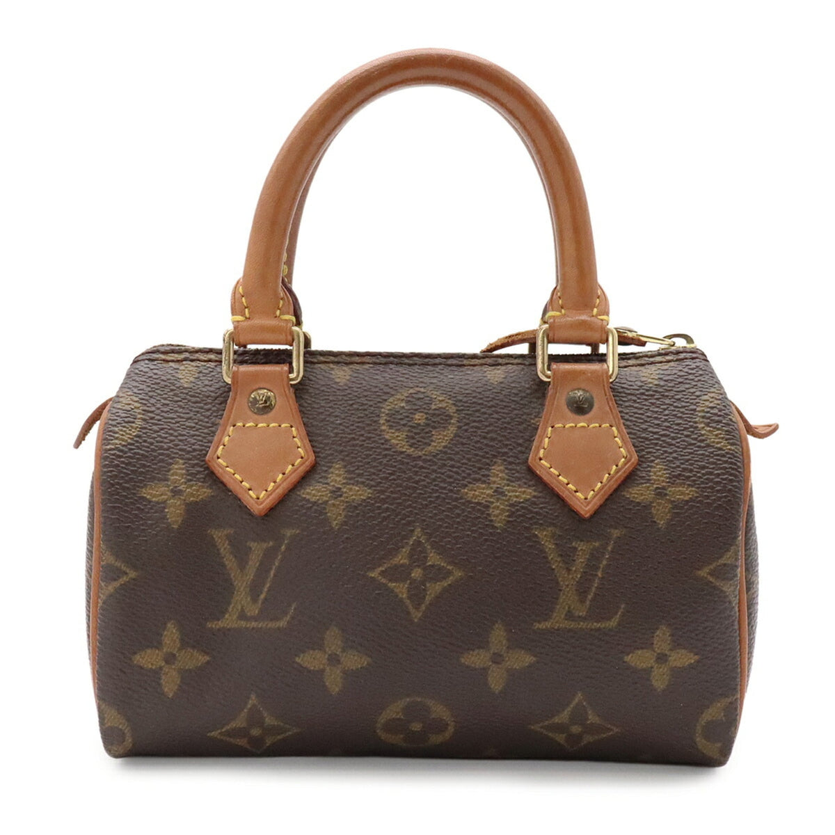 Louis Vuitton Brown Monogram Canvas Pvc Coated Canvas Handbag Pouch (Pre-Owned)