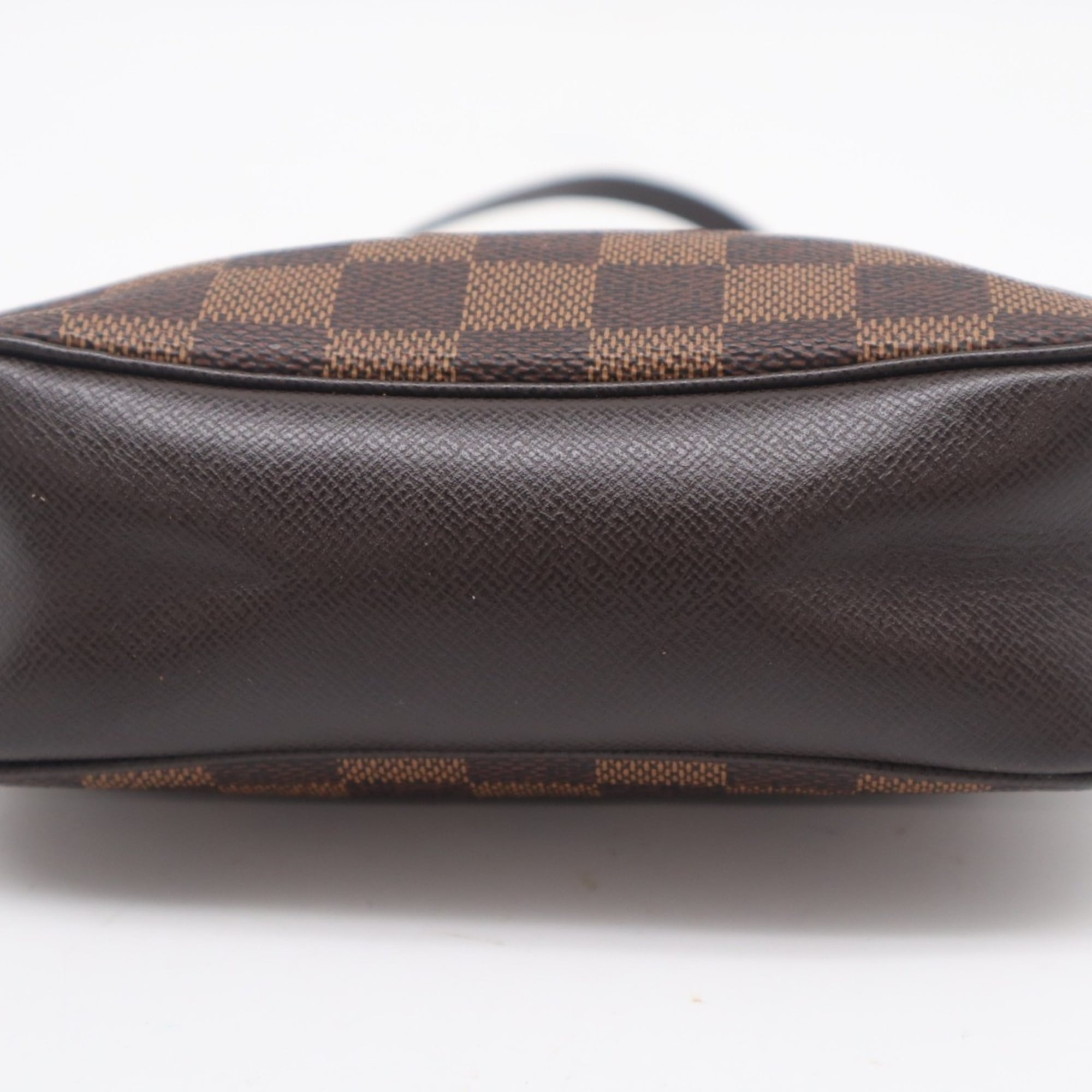 Louis Vuitton Damier Brown Coated Canvas Leather Handbag (Pre-Owned)