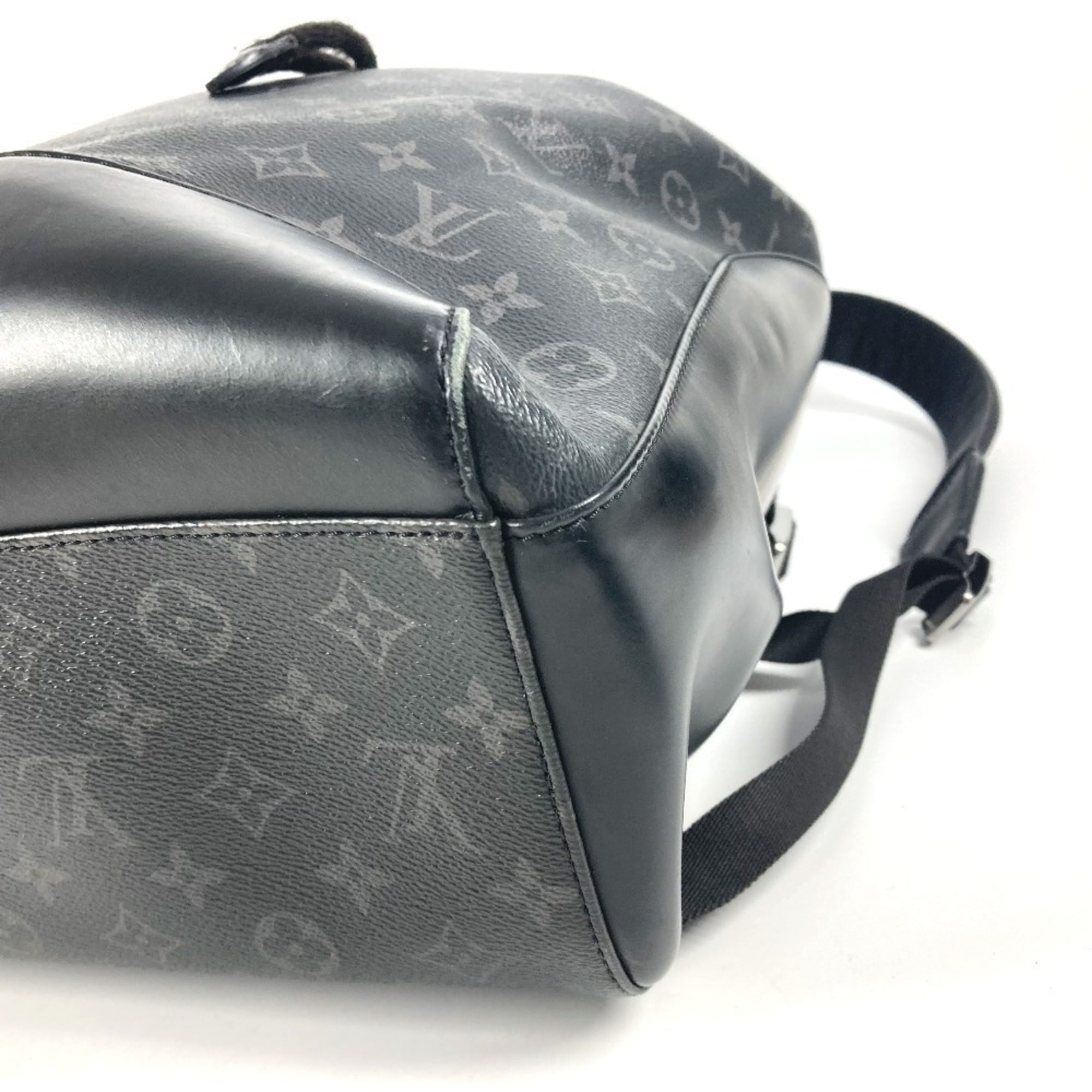 Louis Vuitton Black Monogram Eclipse Monogram Eclipse Backpack Handbag (Pre-Owned)