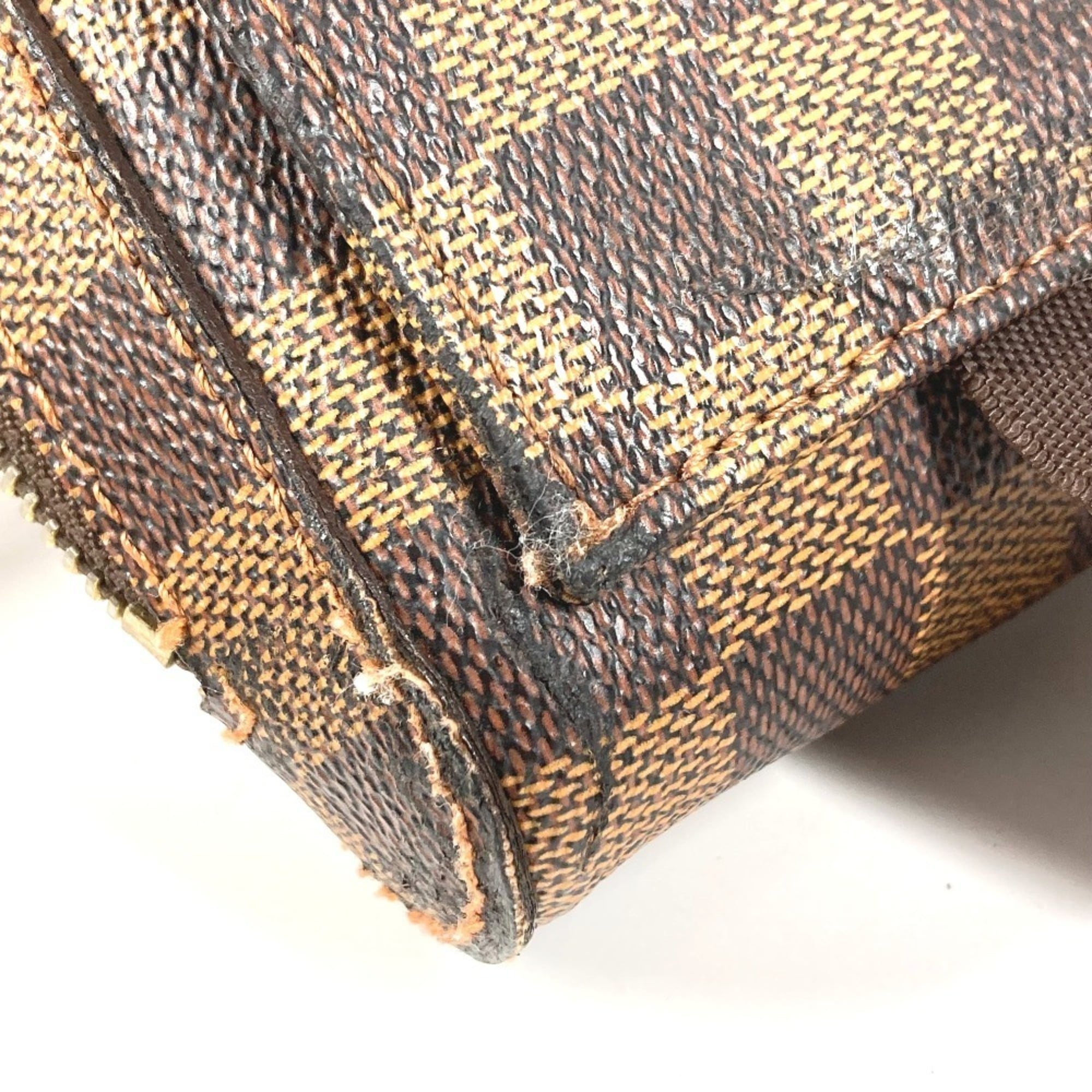 Louis Vuitton Brown Damier Canvas Ebene Damier Canvas Fanny Pack Shoulder Bag (Pre-Owned)
