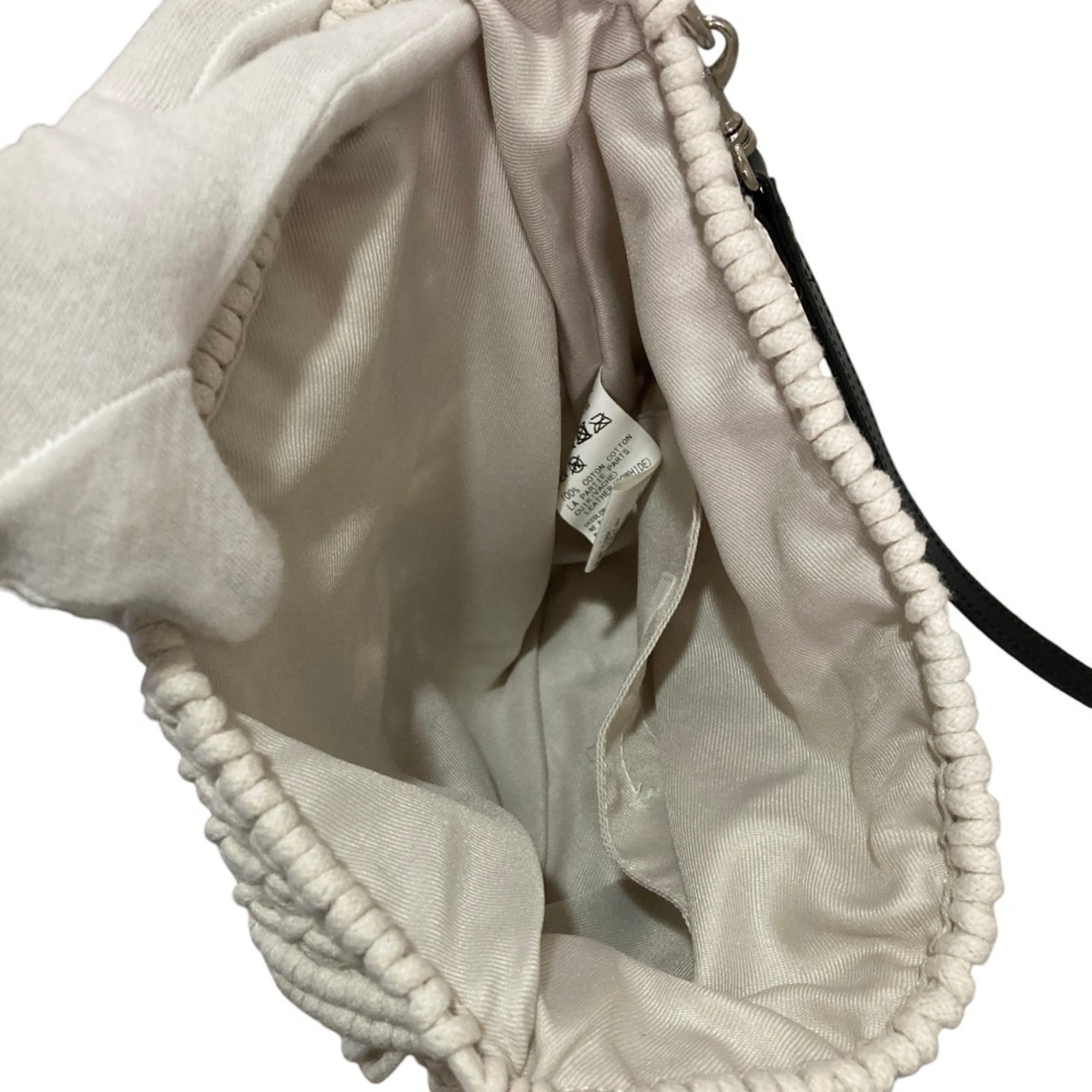 Unspecified Off-White Cotton Shoulder Bag (Pre-Owned)