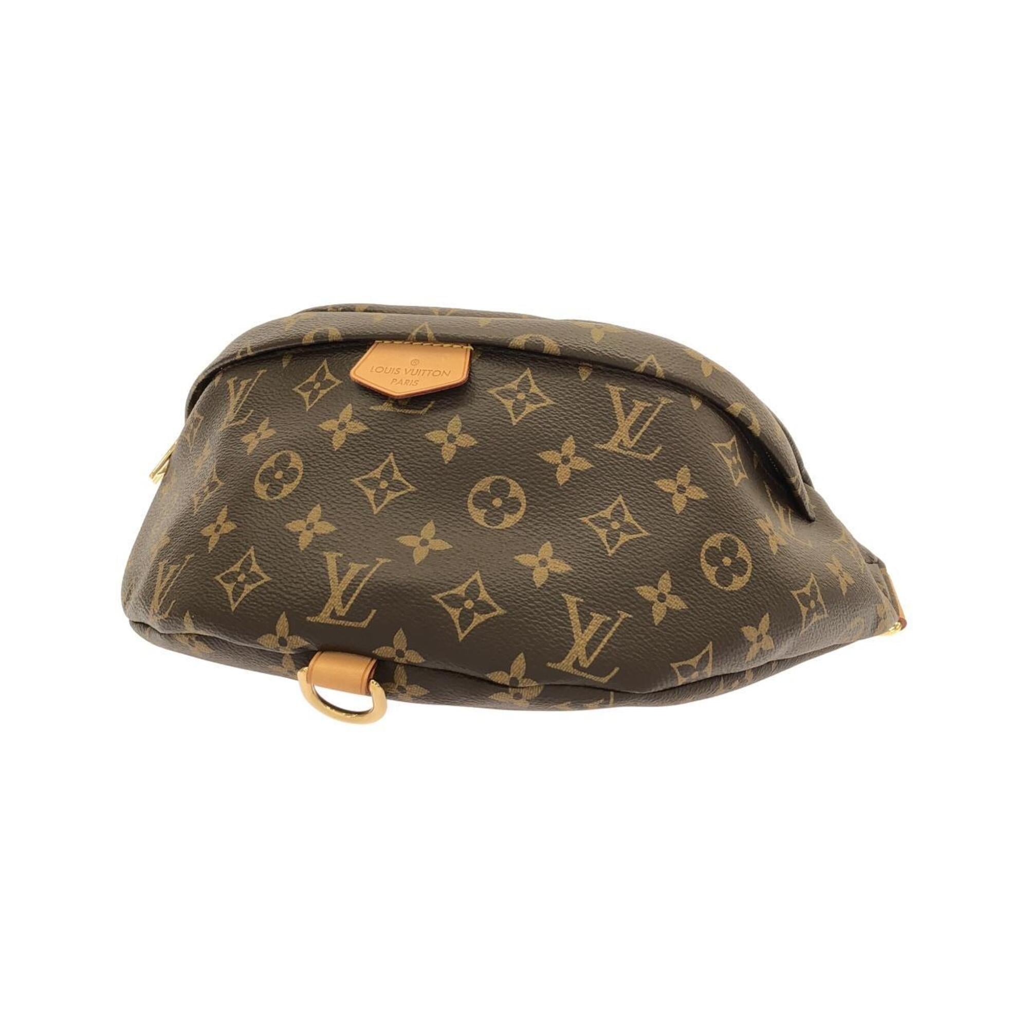 Louis Vuitton Marron Monogram Coated Canvas Shoulder Bag (Pre-Owned)