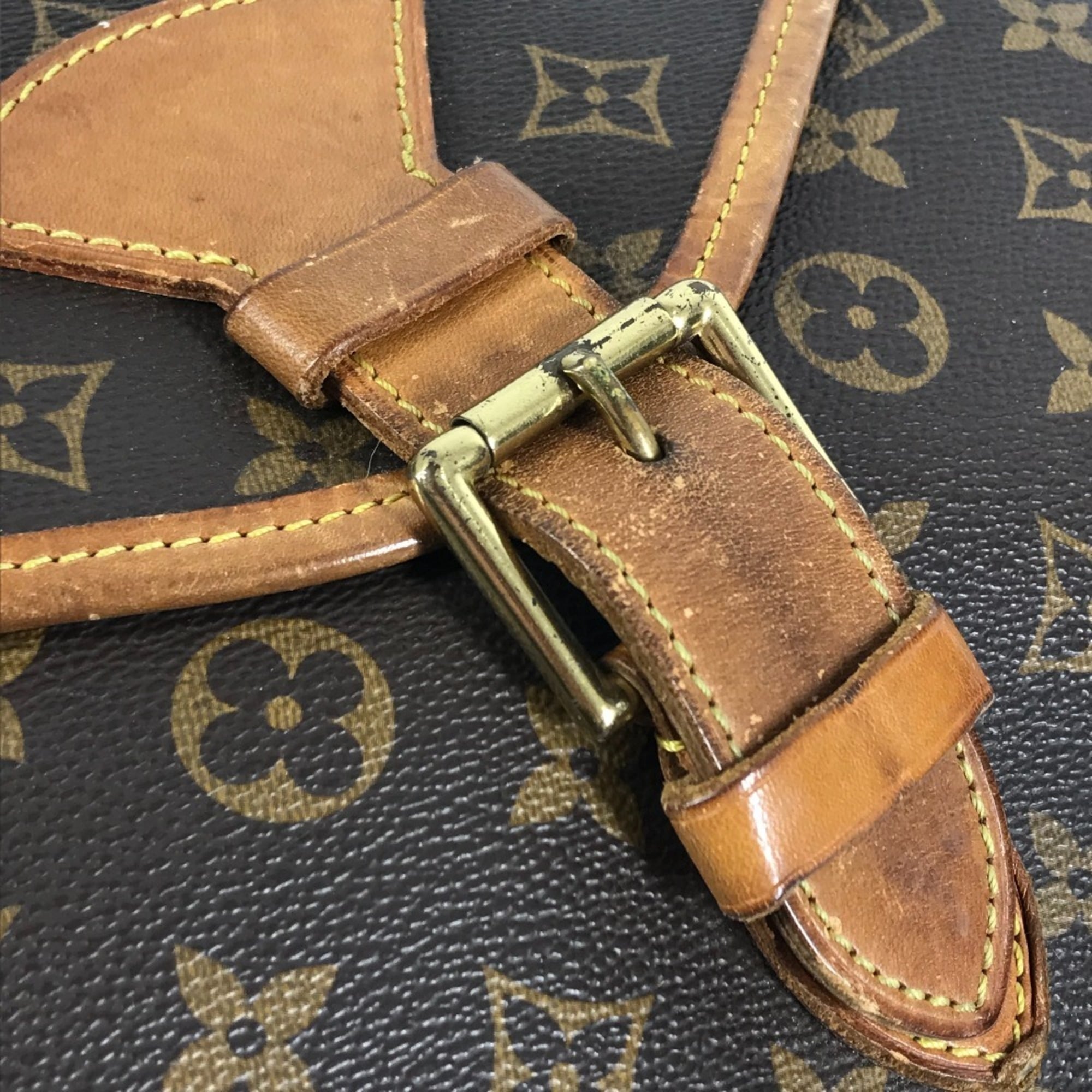 Louis Vuitton Brown Monogram Handbag Shoulder Bag (Pre-Owned)