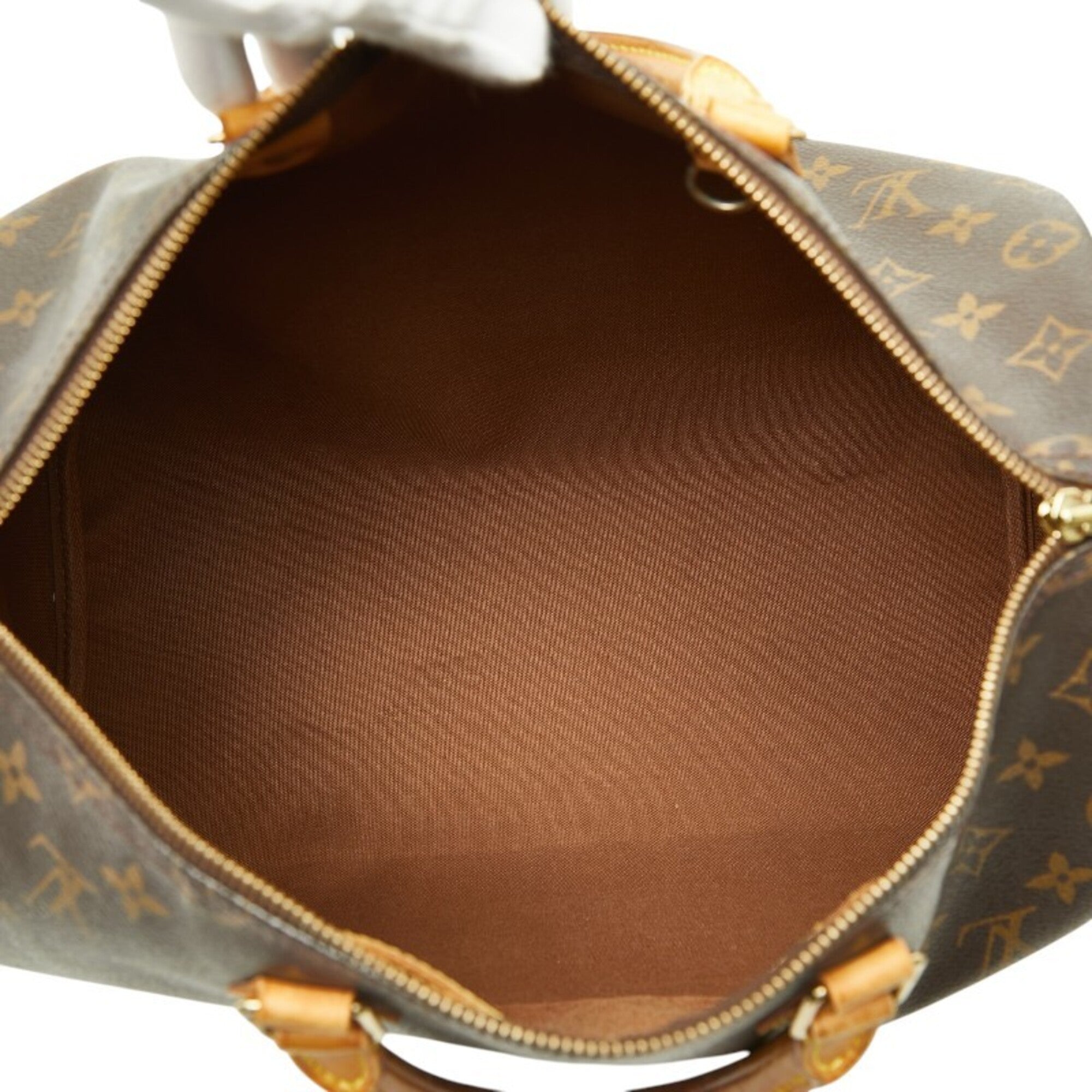 Louis Vuitton Brown Pvc Leather Boston Bag Handbag (Pre-Owned)