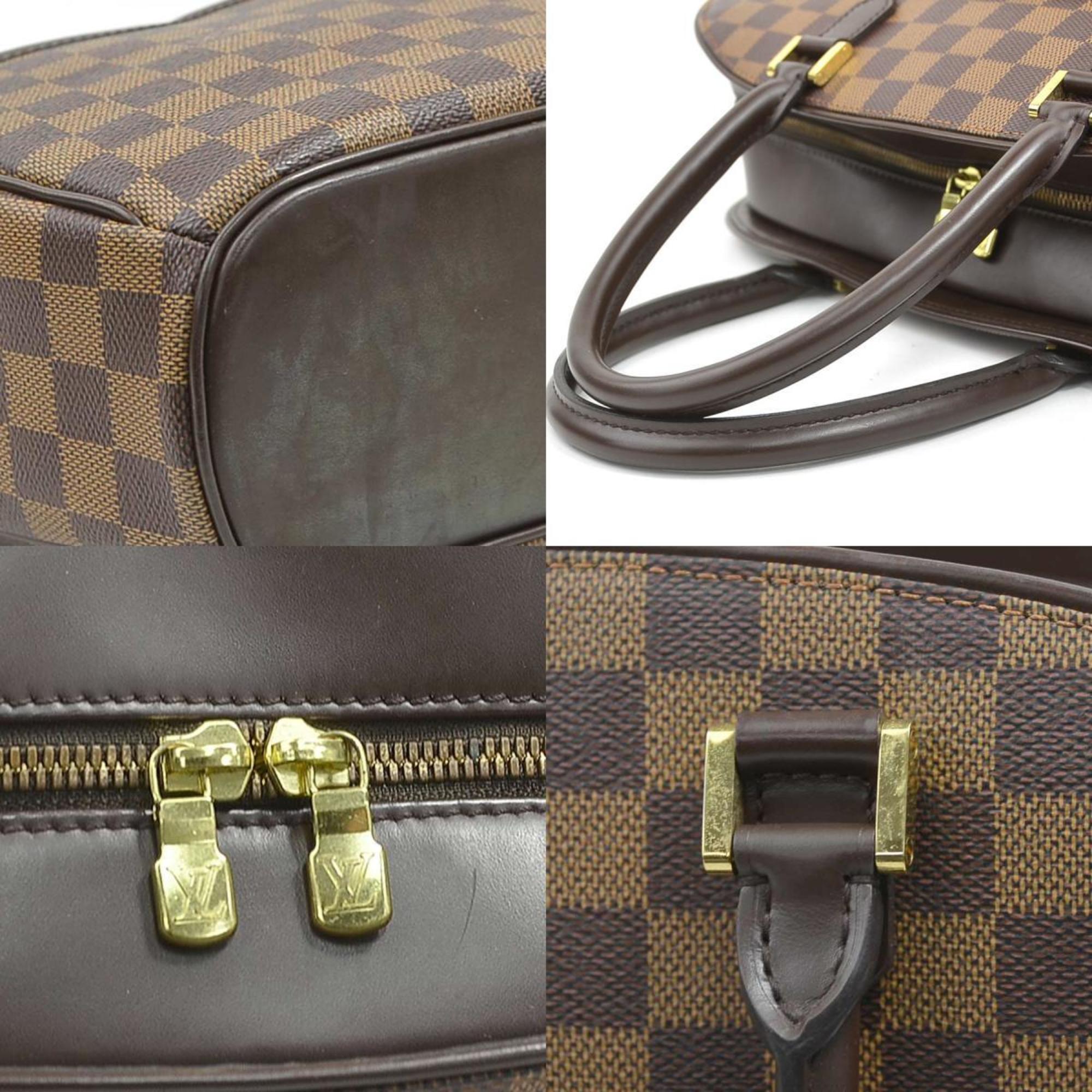 Louis Vuitton Ebene Damier Canvas Handbag (Pre-Owned)